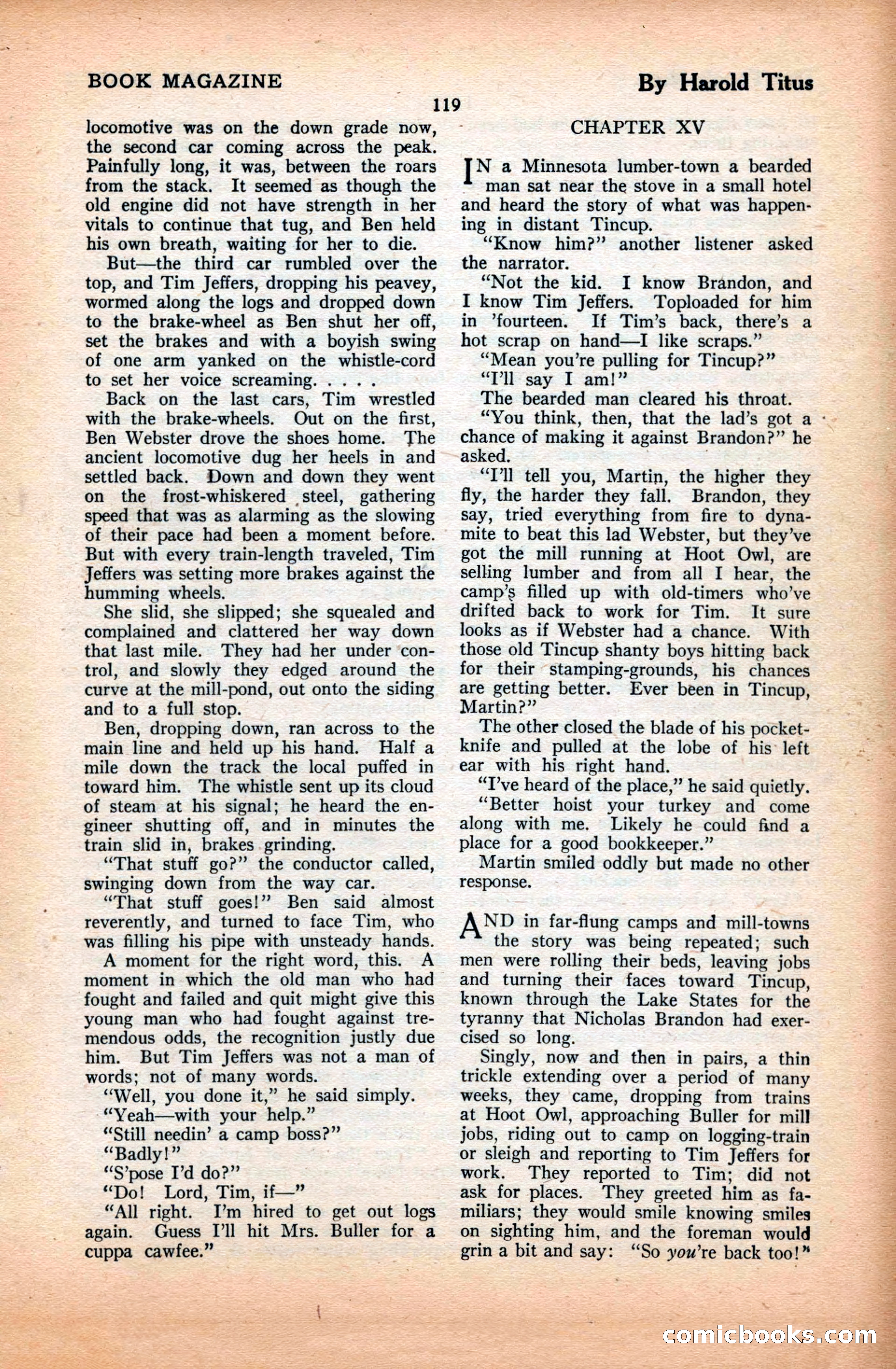 The Illustrated Blue Book Magazine, March 1928 — page 121 of 204
