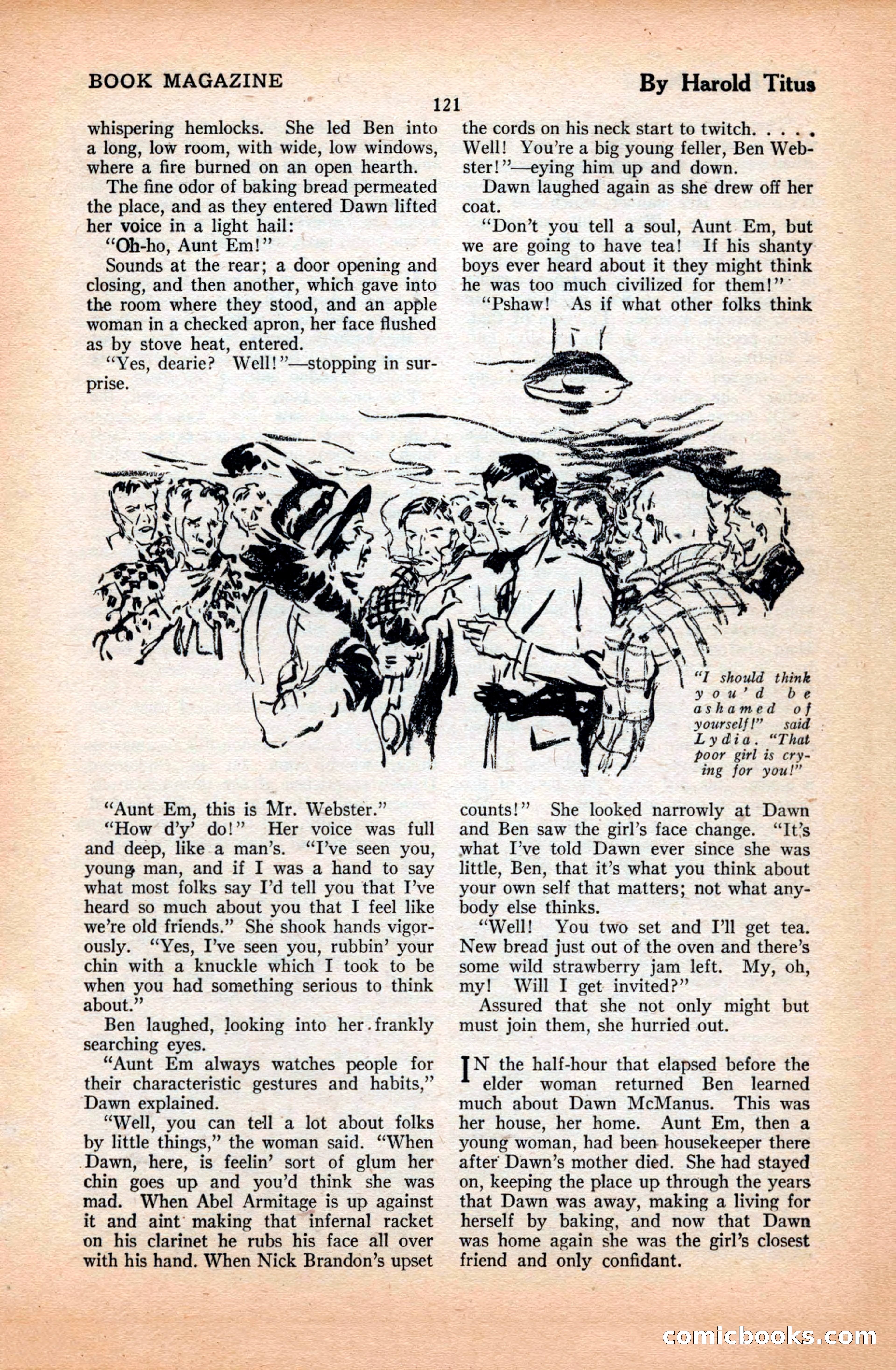 The Illustrated Blue Book Magazine, March 1928 — page 123 of 204