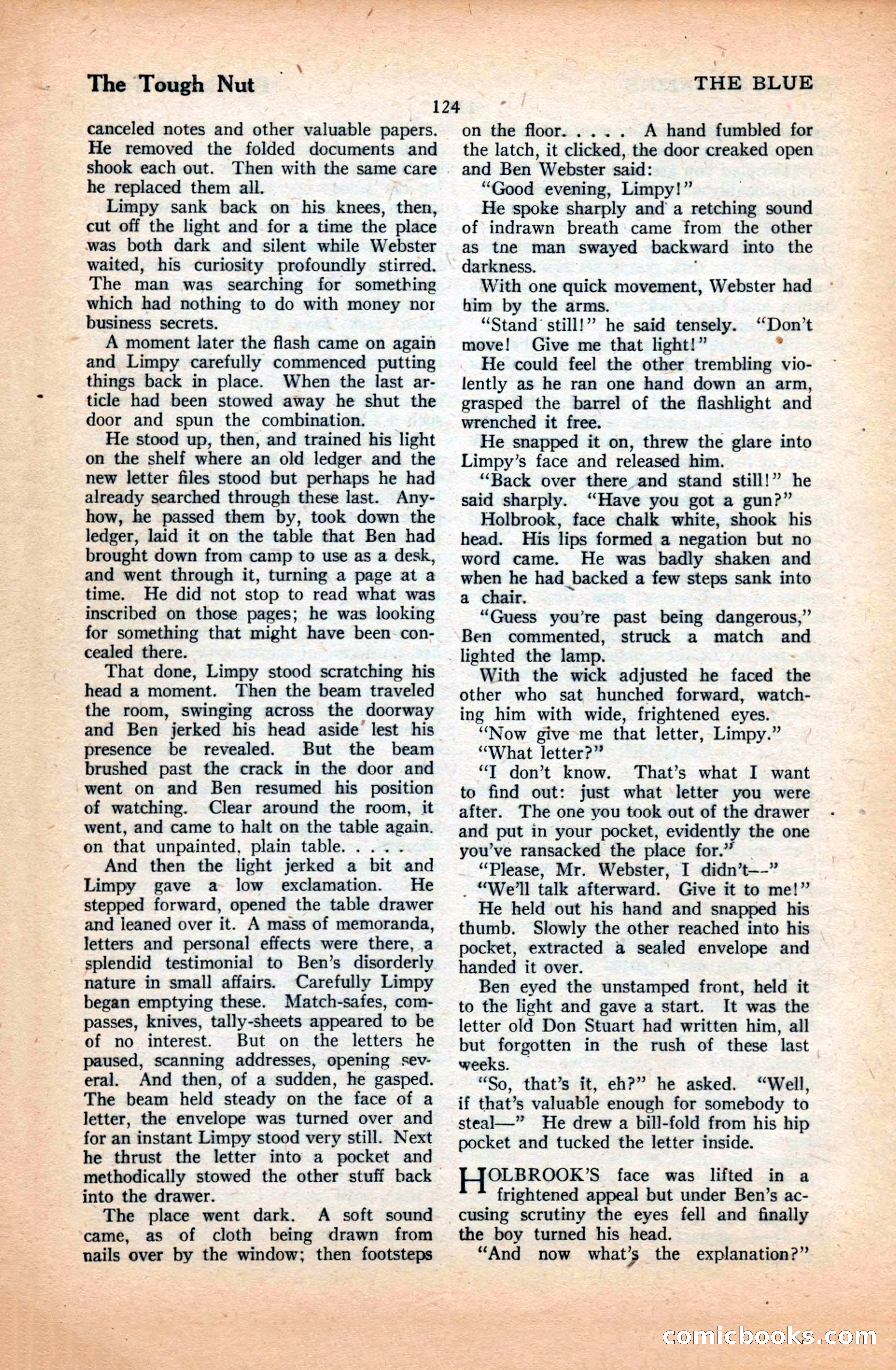 The Illustrated Blue Book Magazine, March 1928 — page 126 of 204
