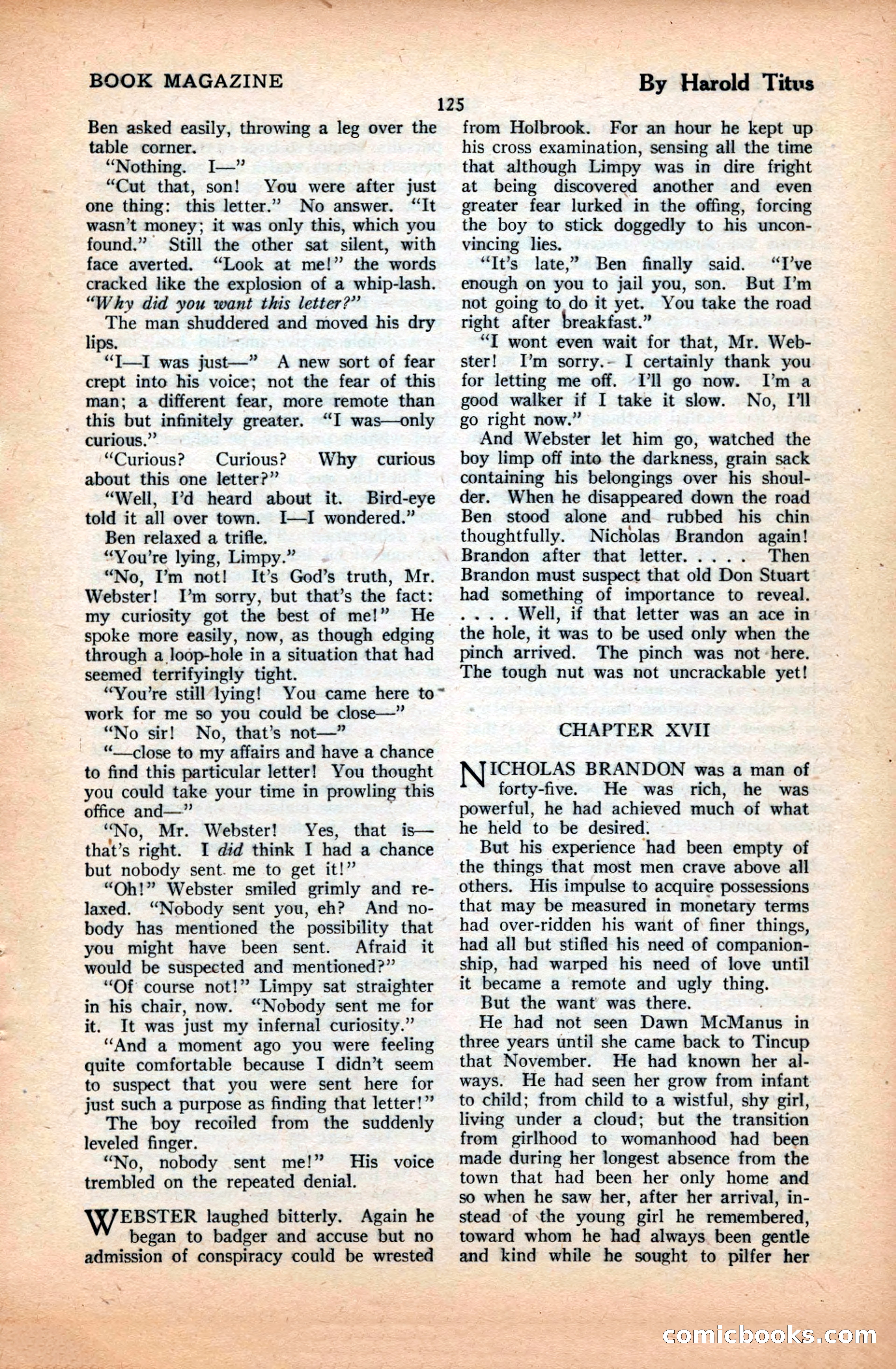 The Illustrated Blue Book Magazine, March 1928 — page 127 of 204