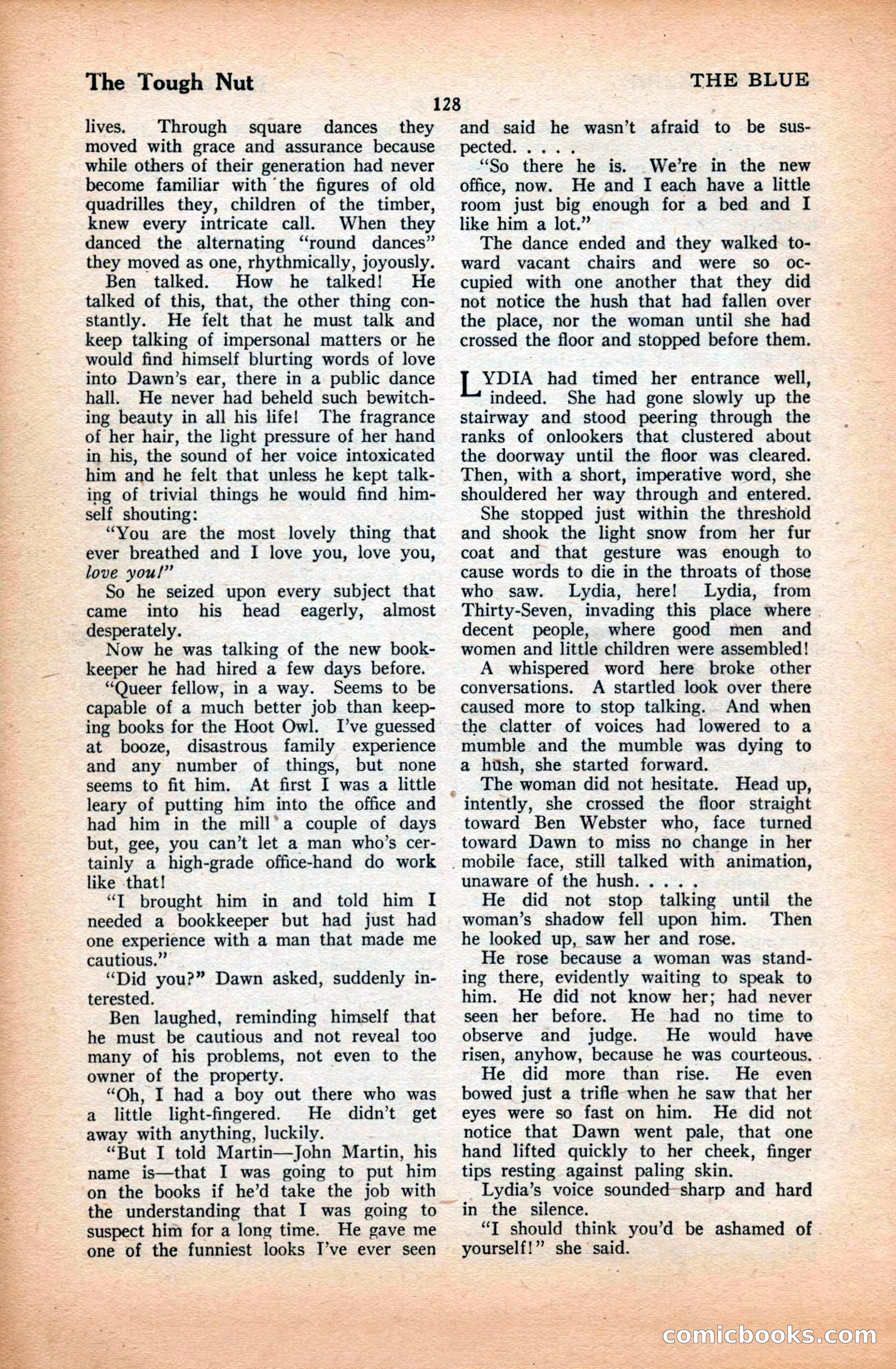 The Illustrated Blue Book Magazine, March 1928 — page 130 of 204