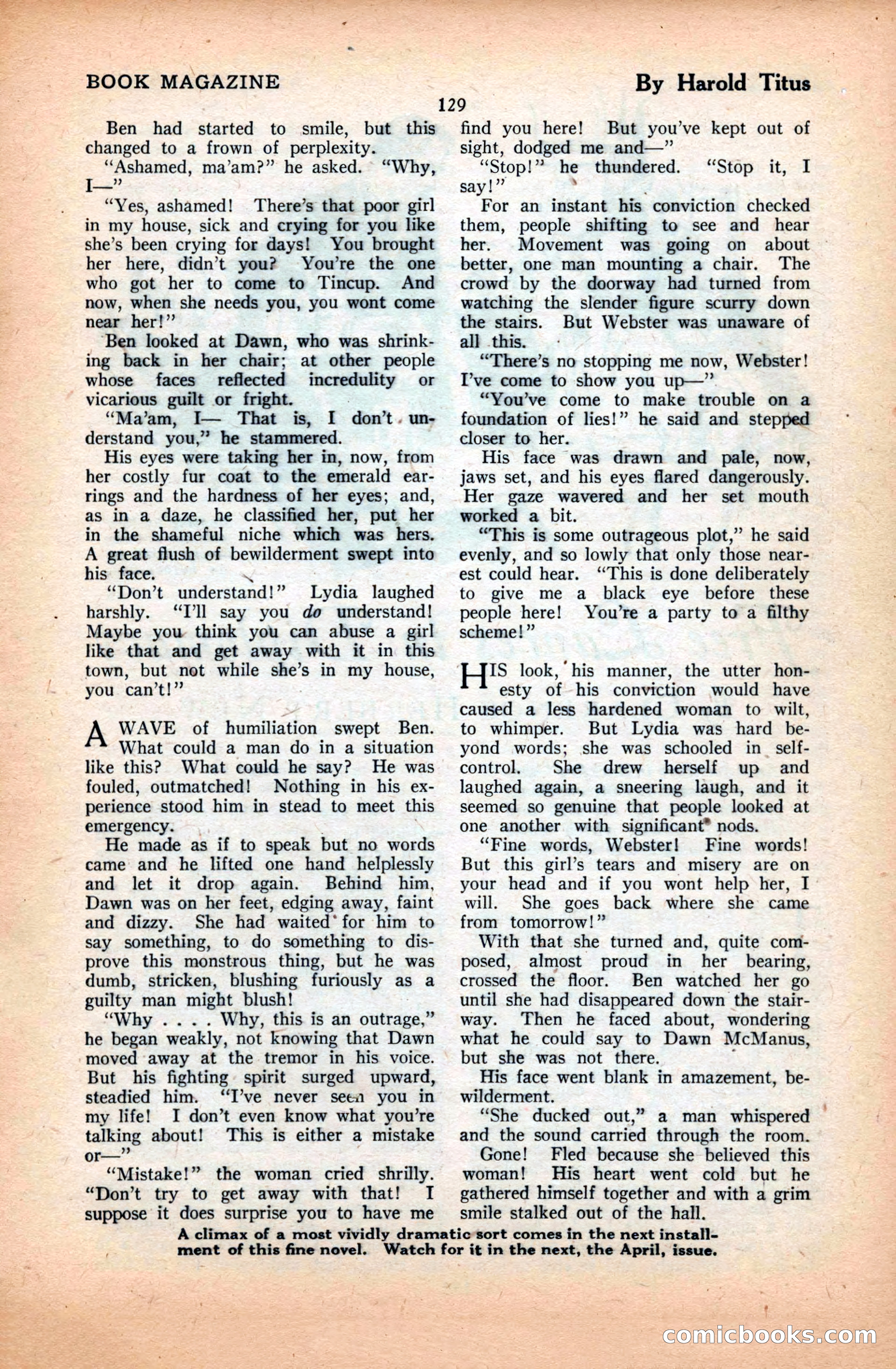 The Illustrated Blue Book Magazine, March 1928 — page 131 of 204