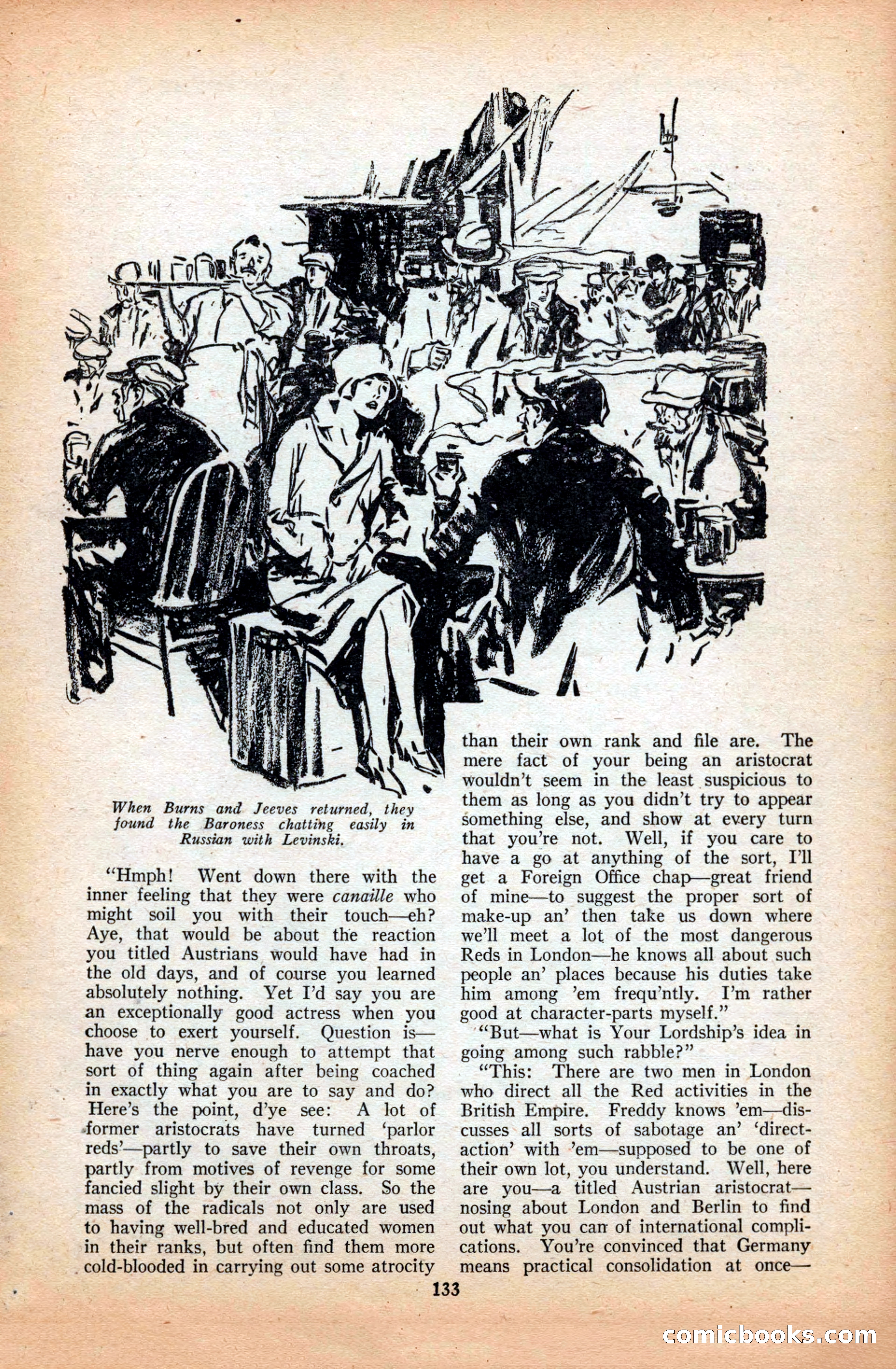 The Illustrated Blue Book Magazine, March 1928 — page 135 of 204