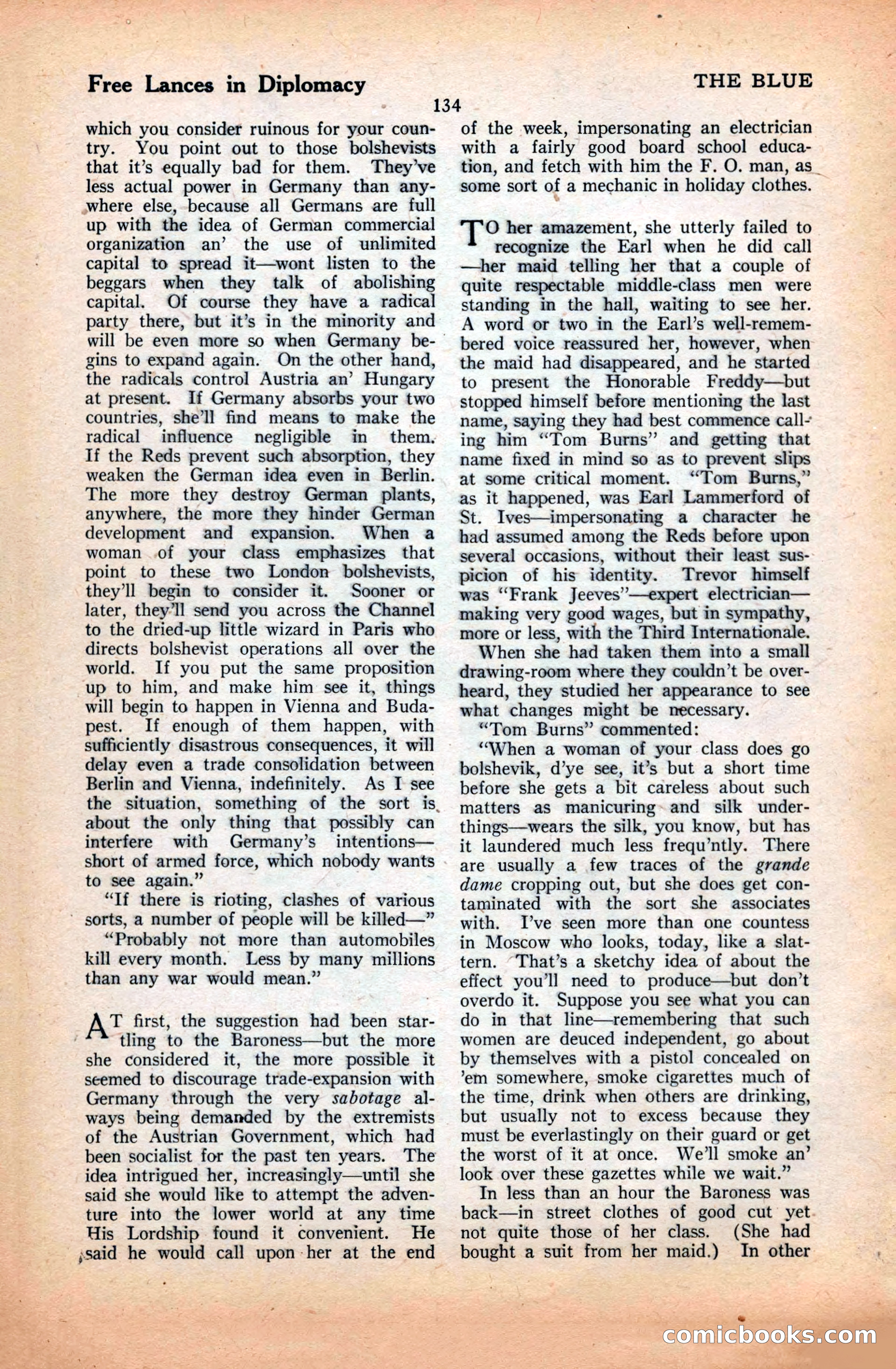 The Illustrated Blue Book Magazine, March 1928 — page 136 of 204