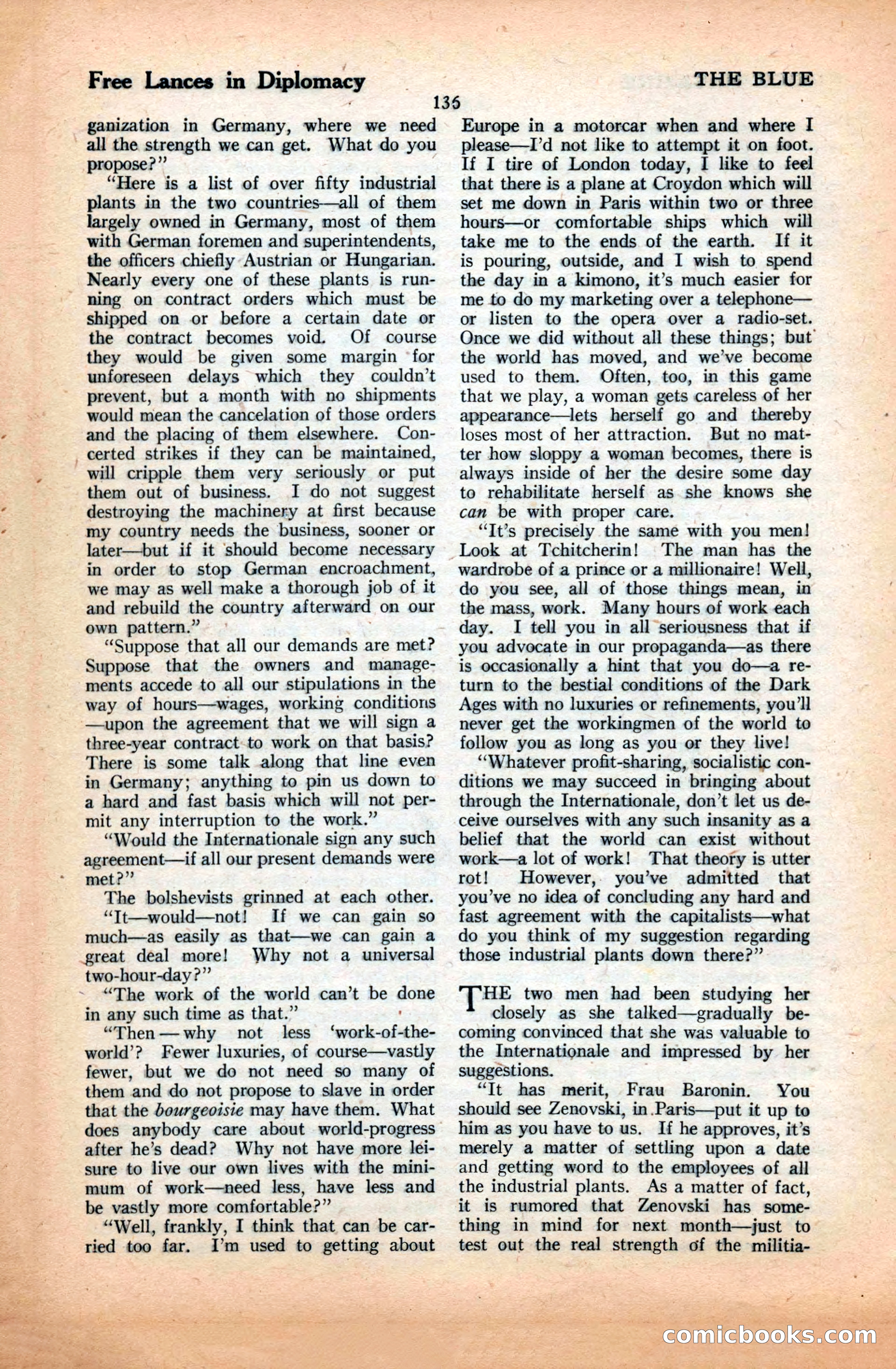 The Illustrated Blue Book Magazine, March 1928 — page 138 of 204
