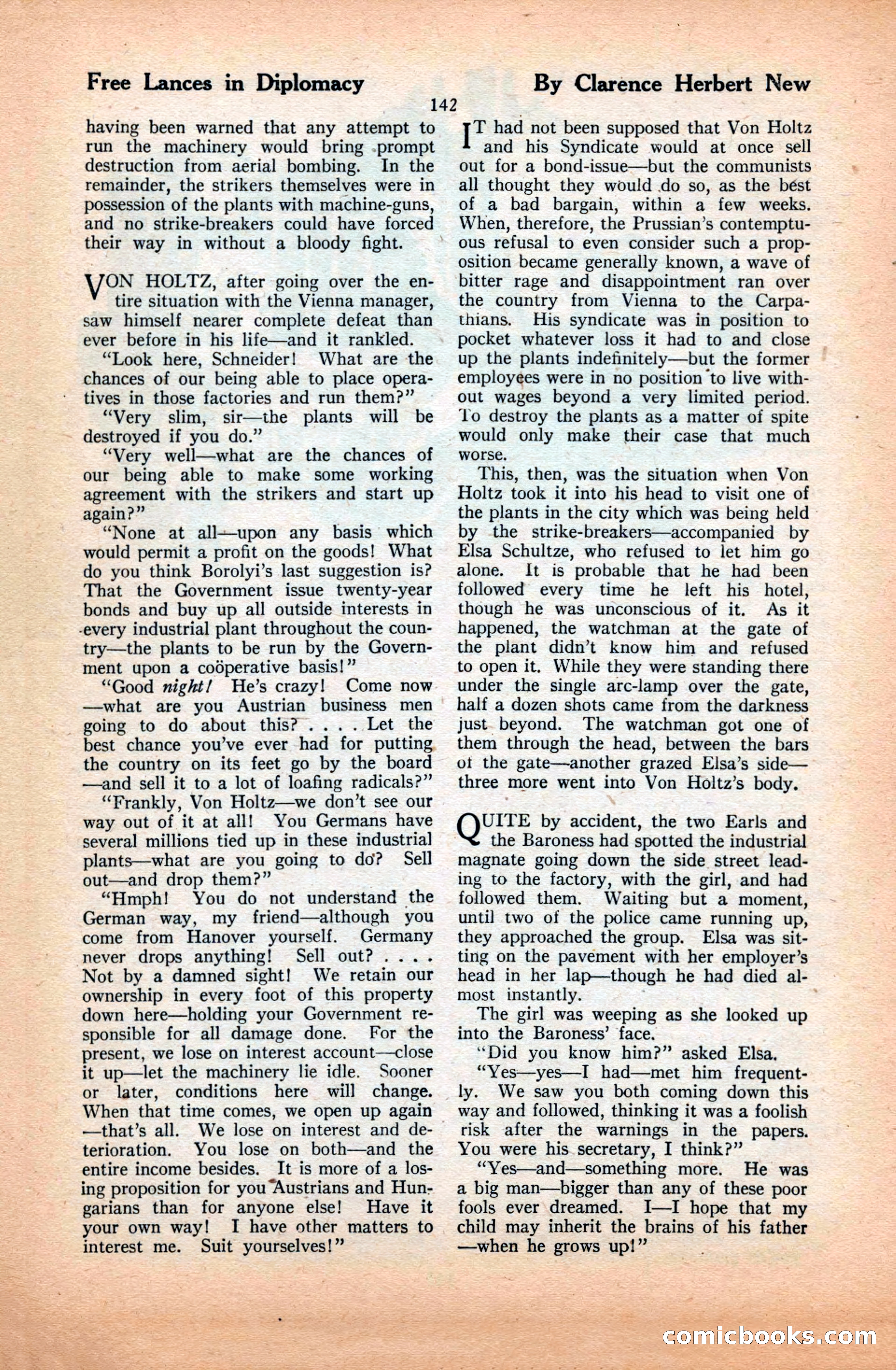 The Illustrated Blue Book Magazine, March 1928 — page 144 of 204