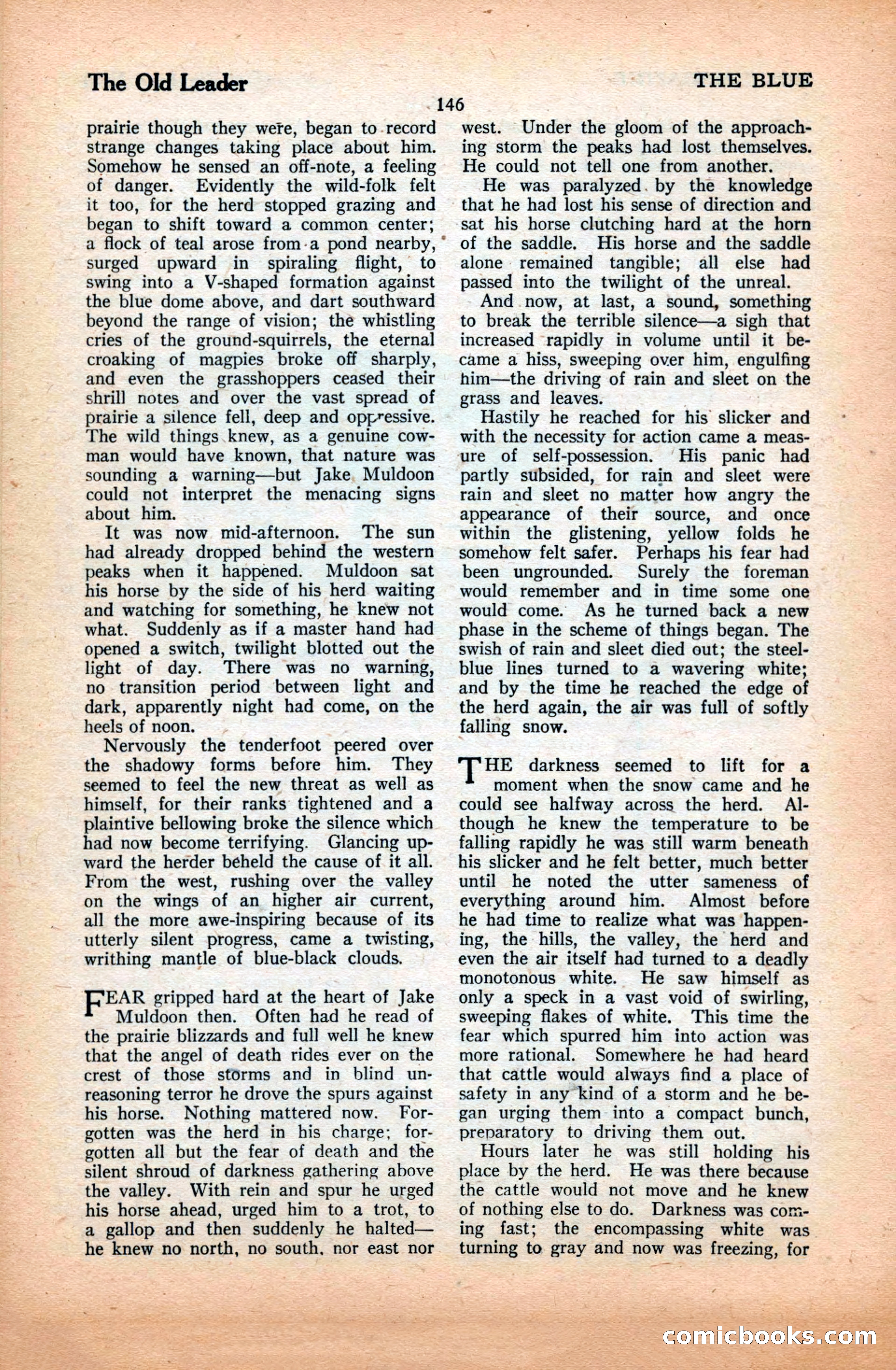The Illustrated Blue Book Magazine, March 1928 — page 148 of 204