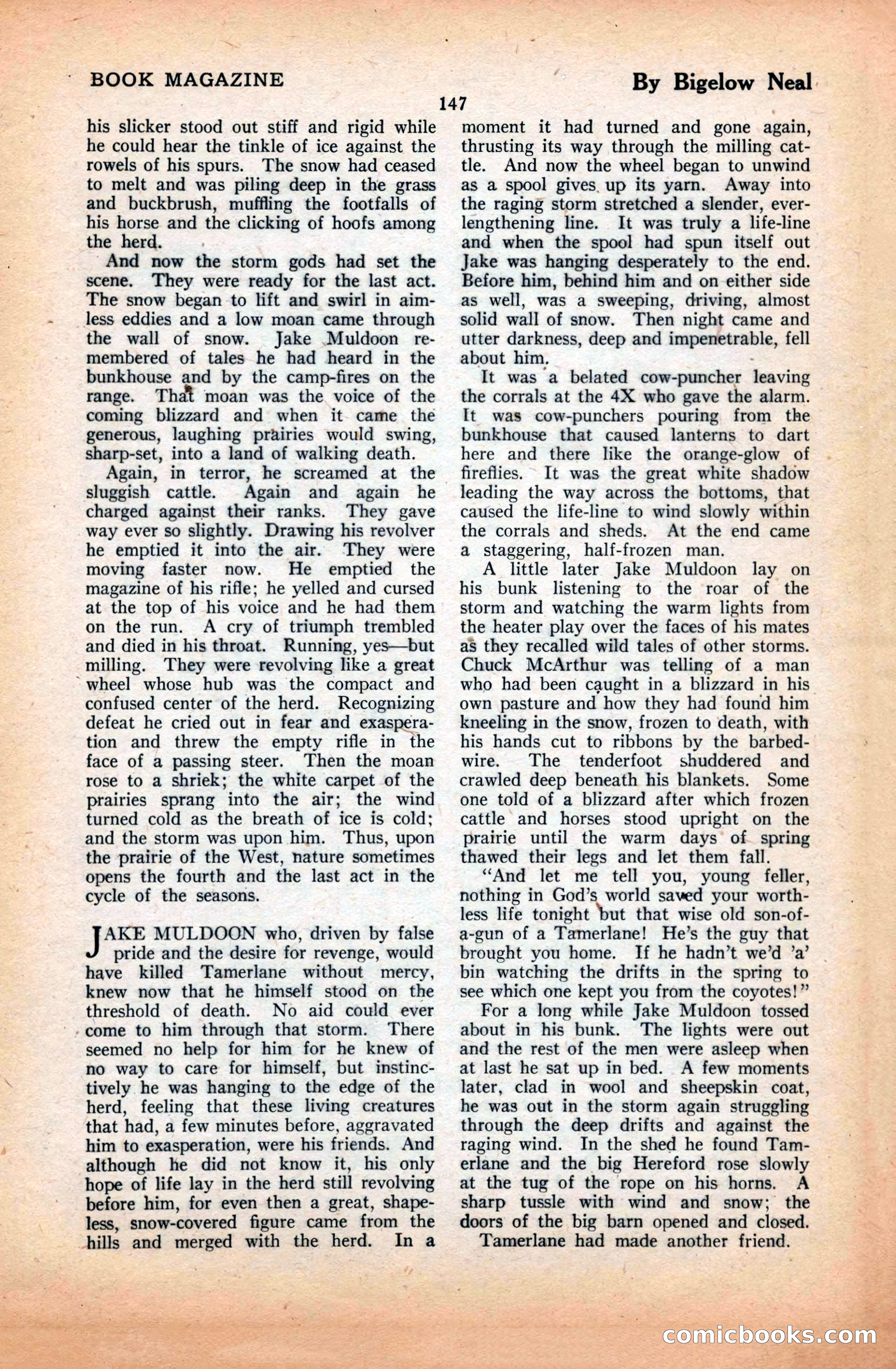 The Illustrated Blue Book Magazine, March 1928 — page 149 of 204