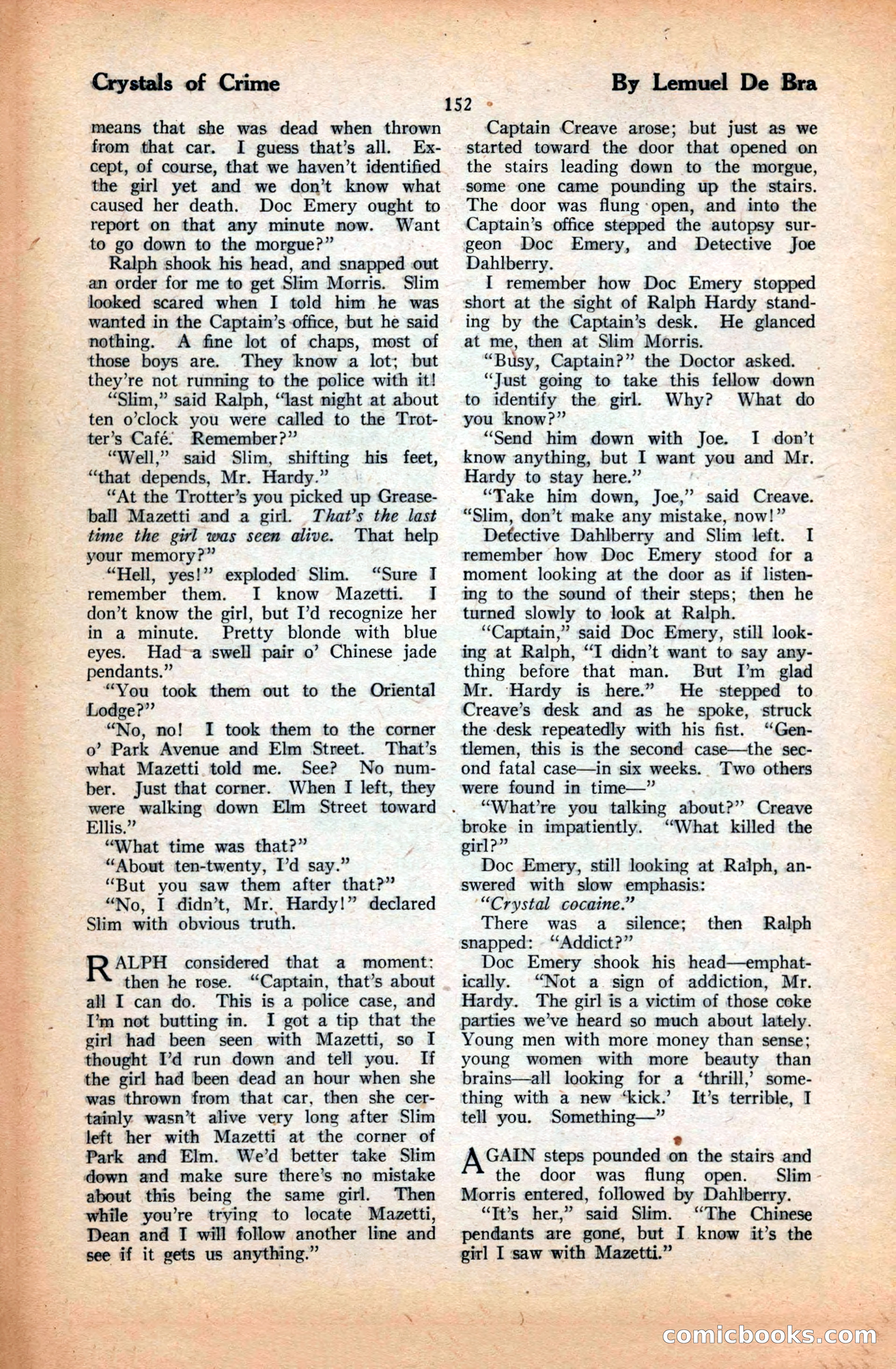 The Illustrated Blue Book Magazine, March 1928 — page 154 of 204