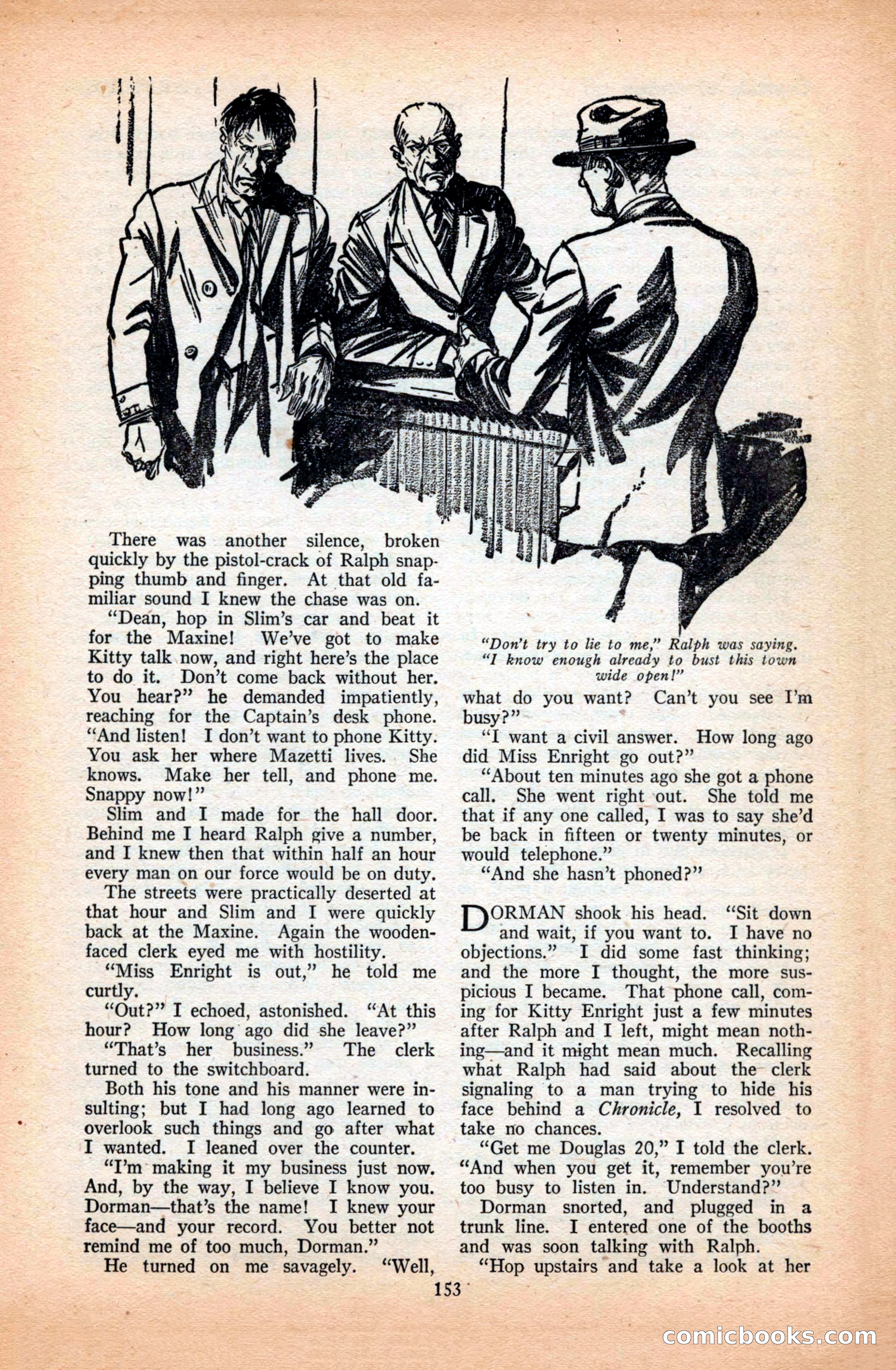 The Illustrated Blue Book Magazine, March 1928 — page 155 of 204