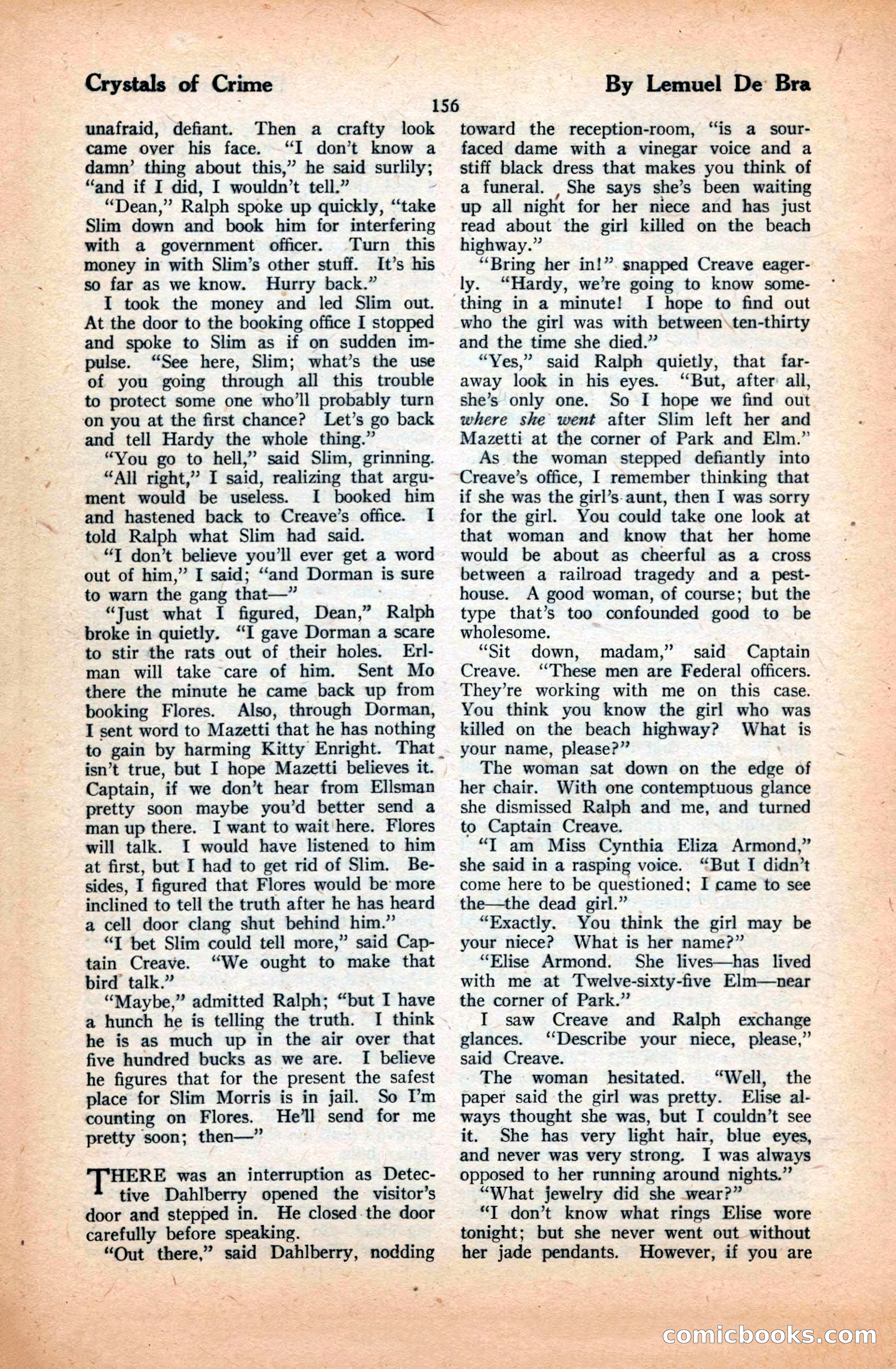The Illustrated Blue Book Magazine, March 1928 — page 158 of 204