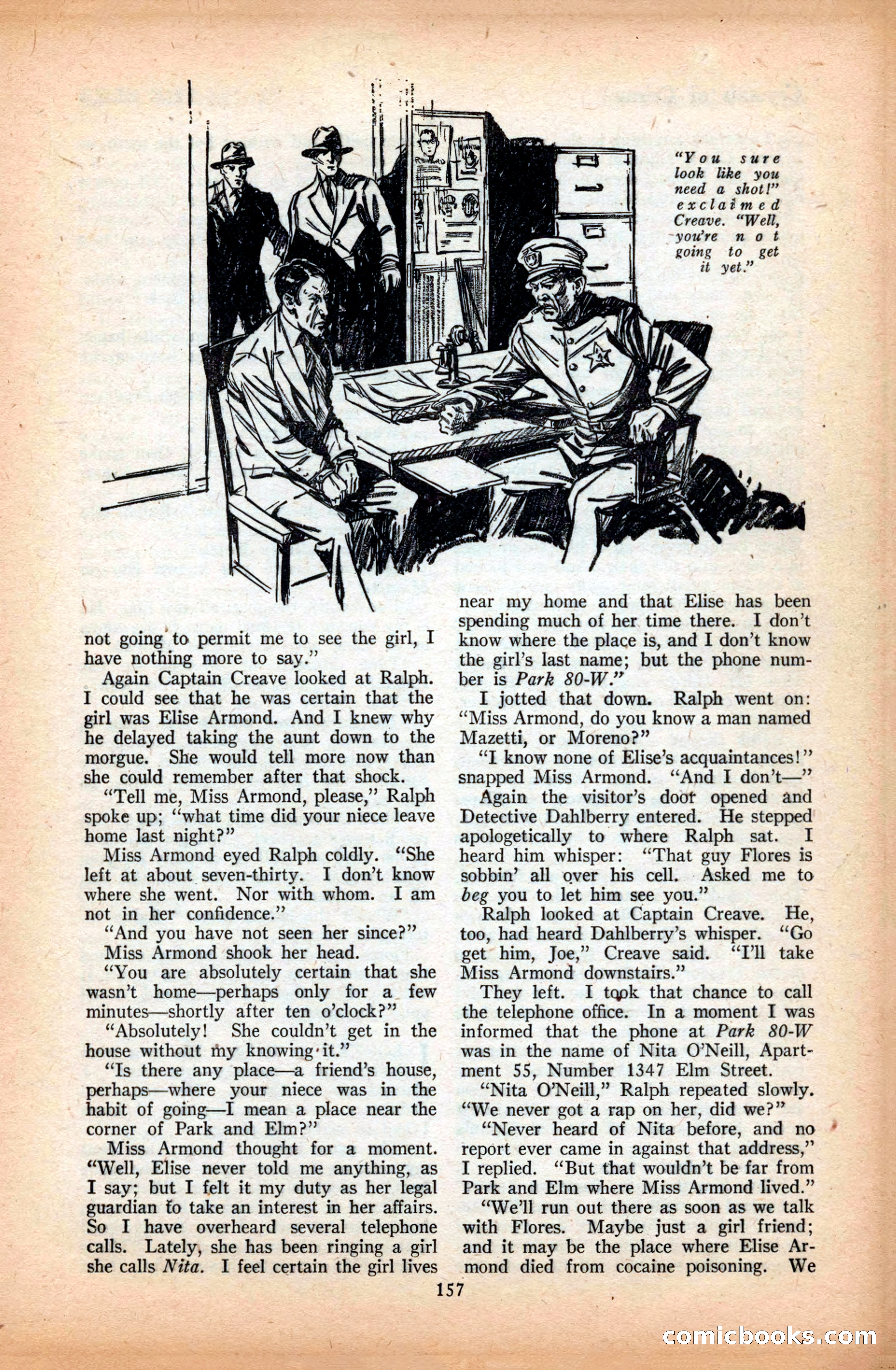 The Illustrated Blue Book Magazine, March 1928 — page 159 of 204