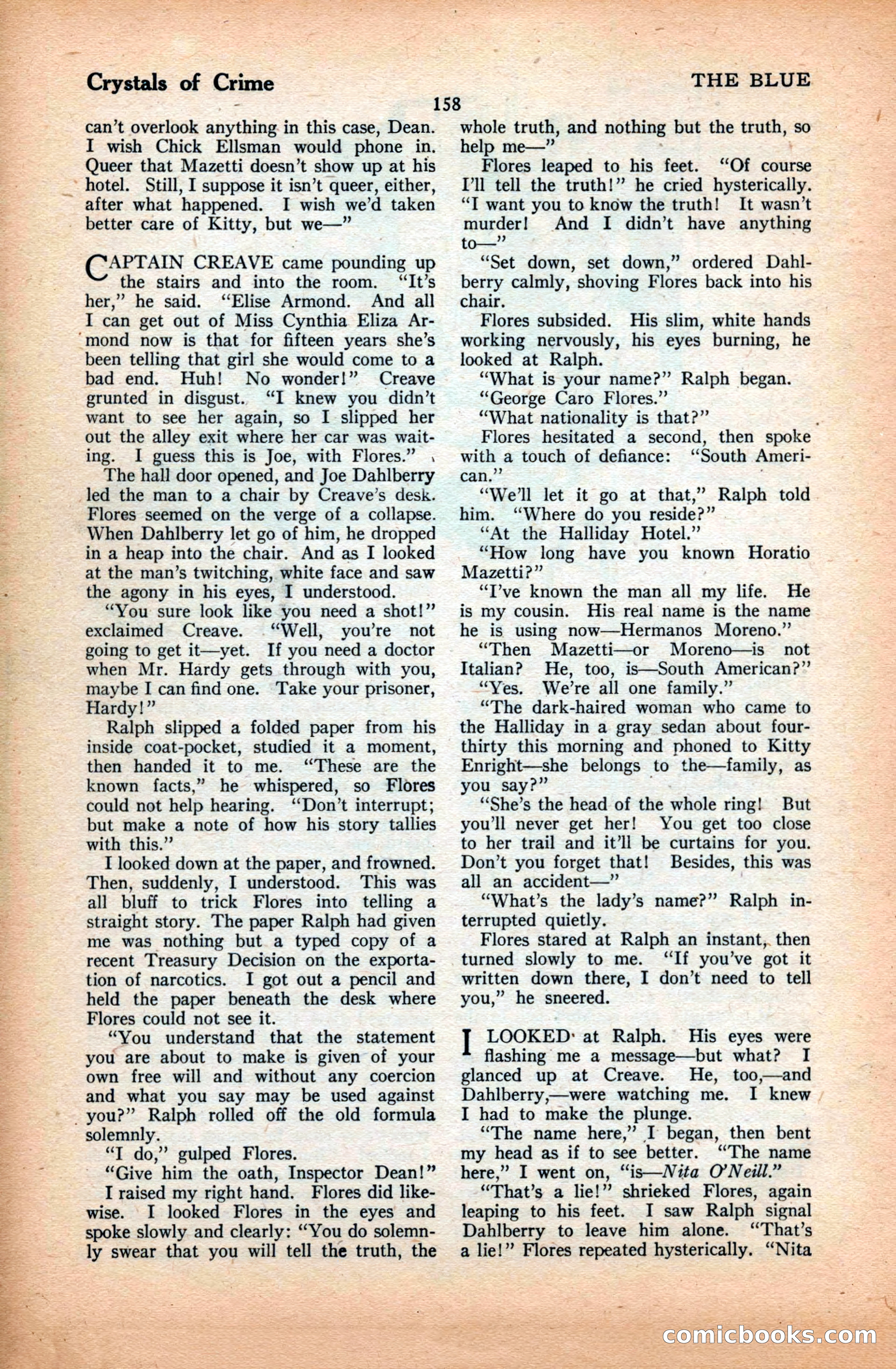 The Illustrated Blue Book Magazine, March 1928 — page 160 of 204