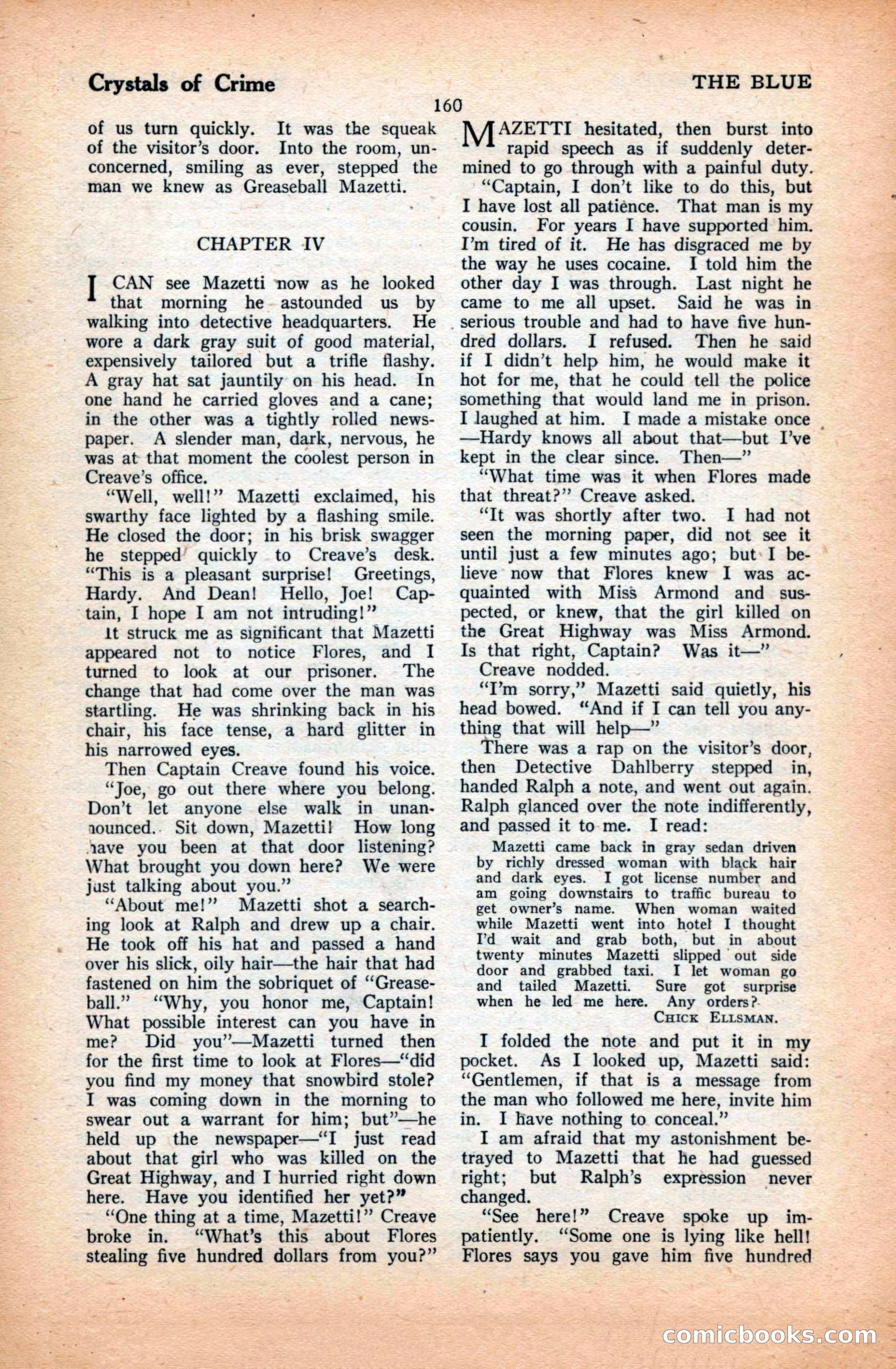 The Illustrated Blue Book Magazine, March 1928 — page 162 of 204