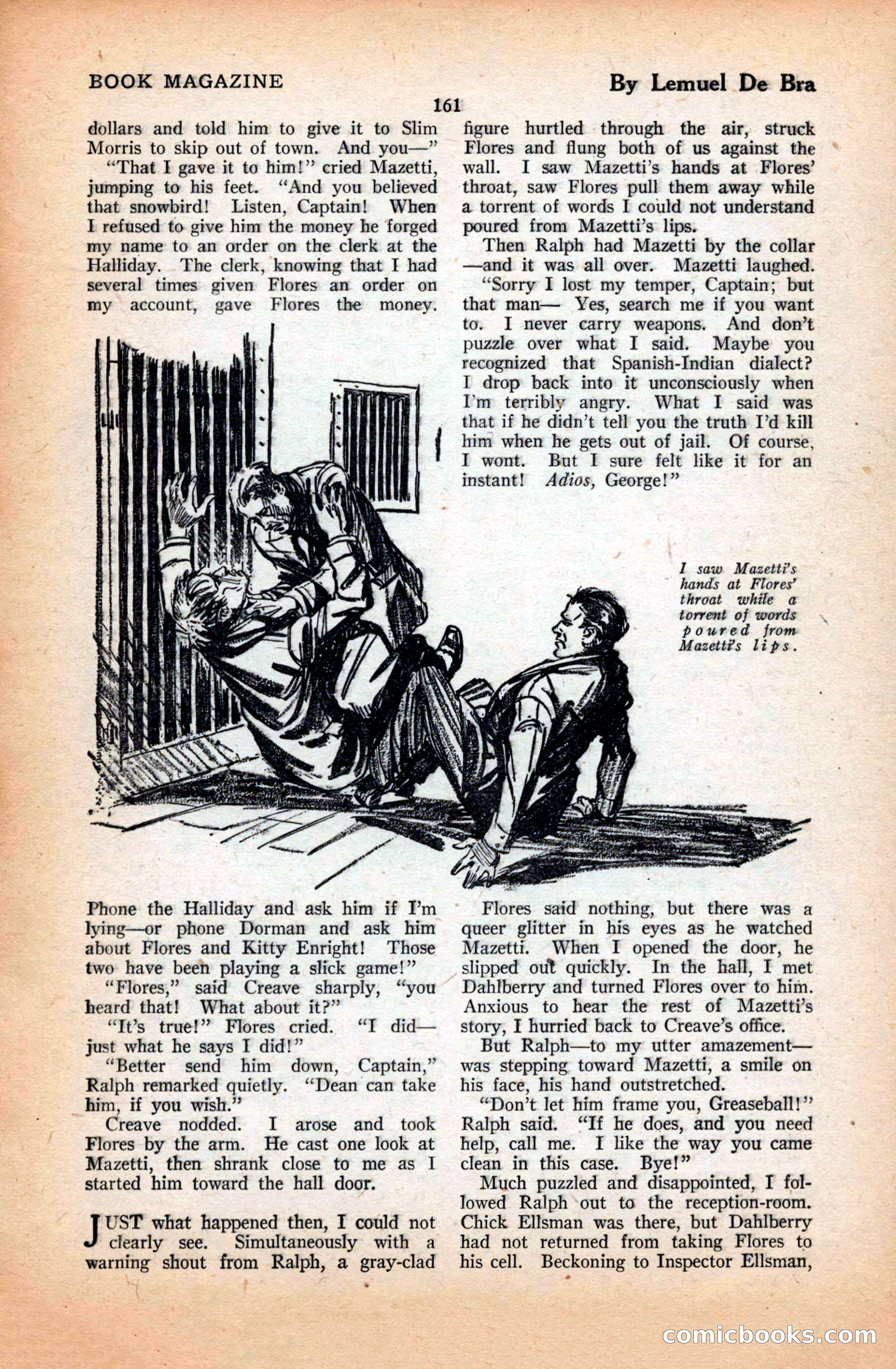 The Illustrated Blue Book Magazine, March 1928 — page 163 of 204