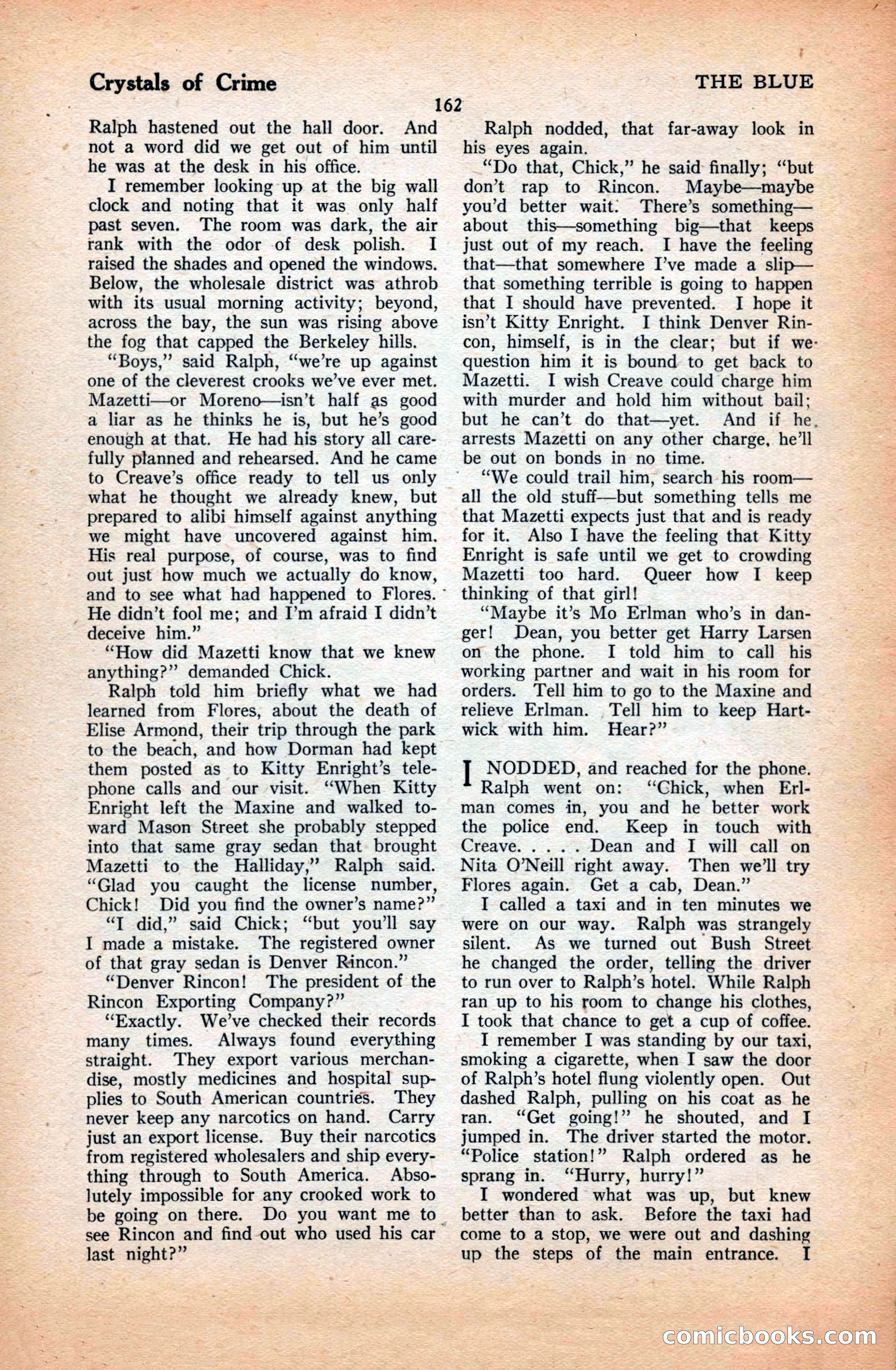 The Illustrated Blue Book Magazine, March 1928 — page 164 of 204