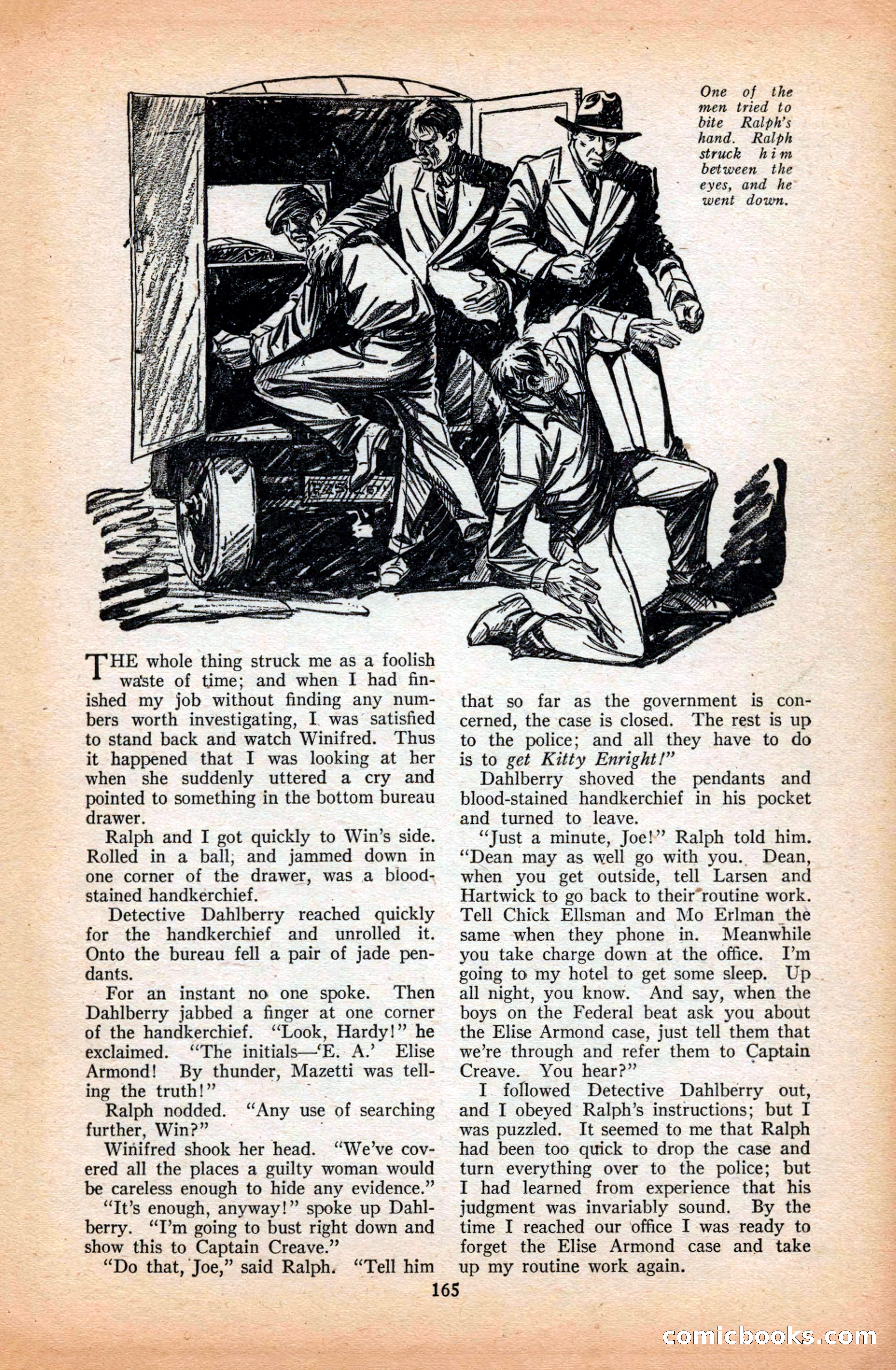 The Illustrated Blue Book Magazine, March 1928 — page 167 of 204