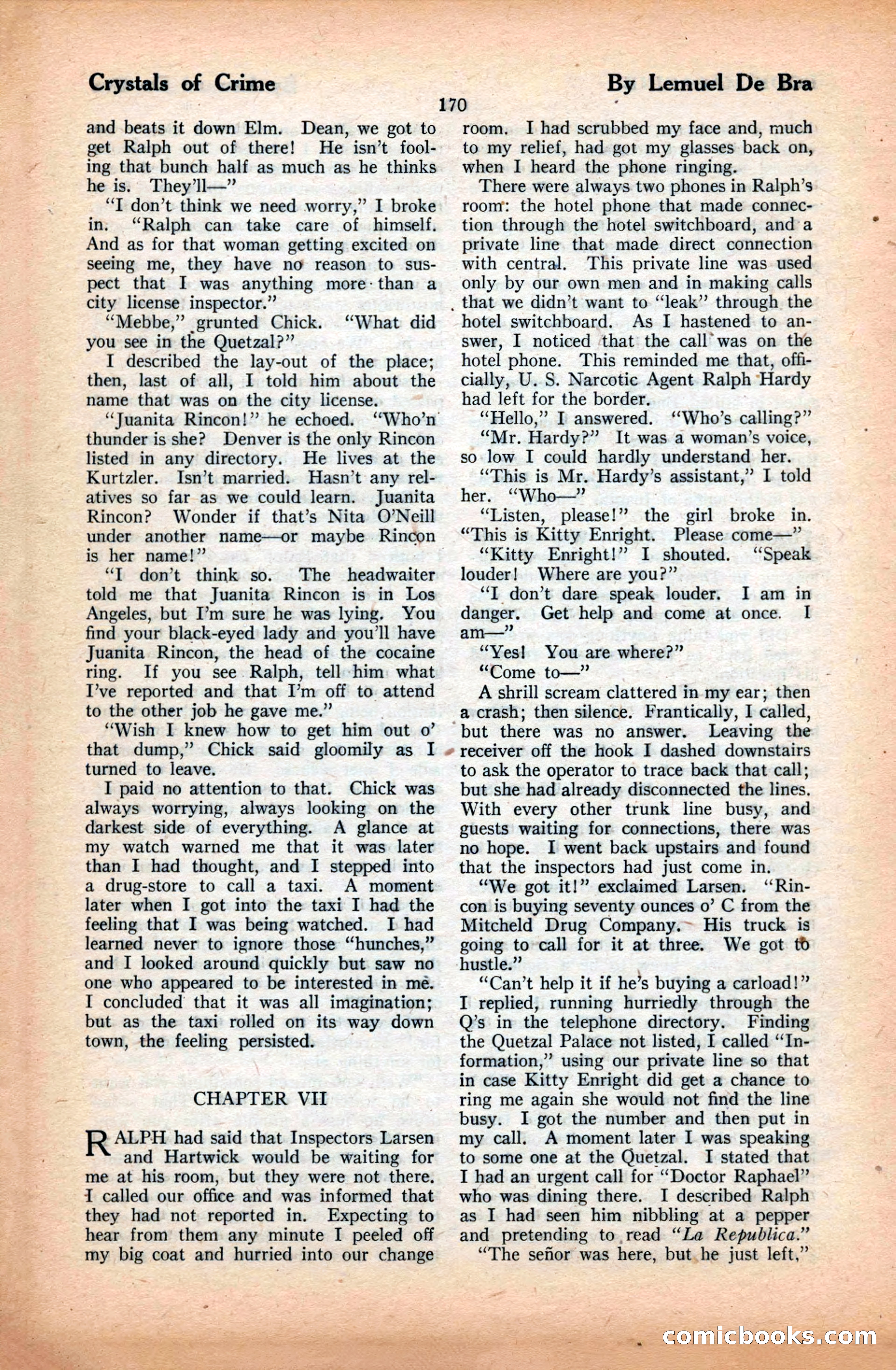 The Illustrated Blue Book Magazine, March 1928 — page 172 of 204