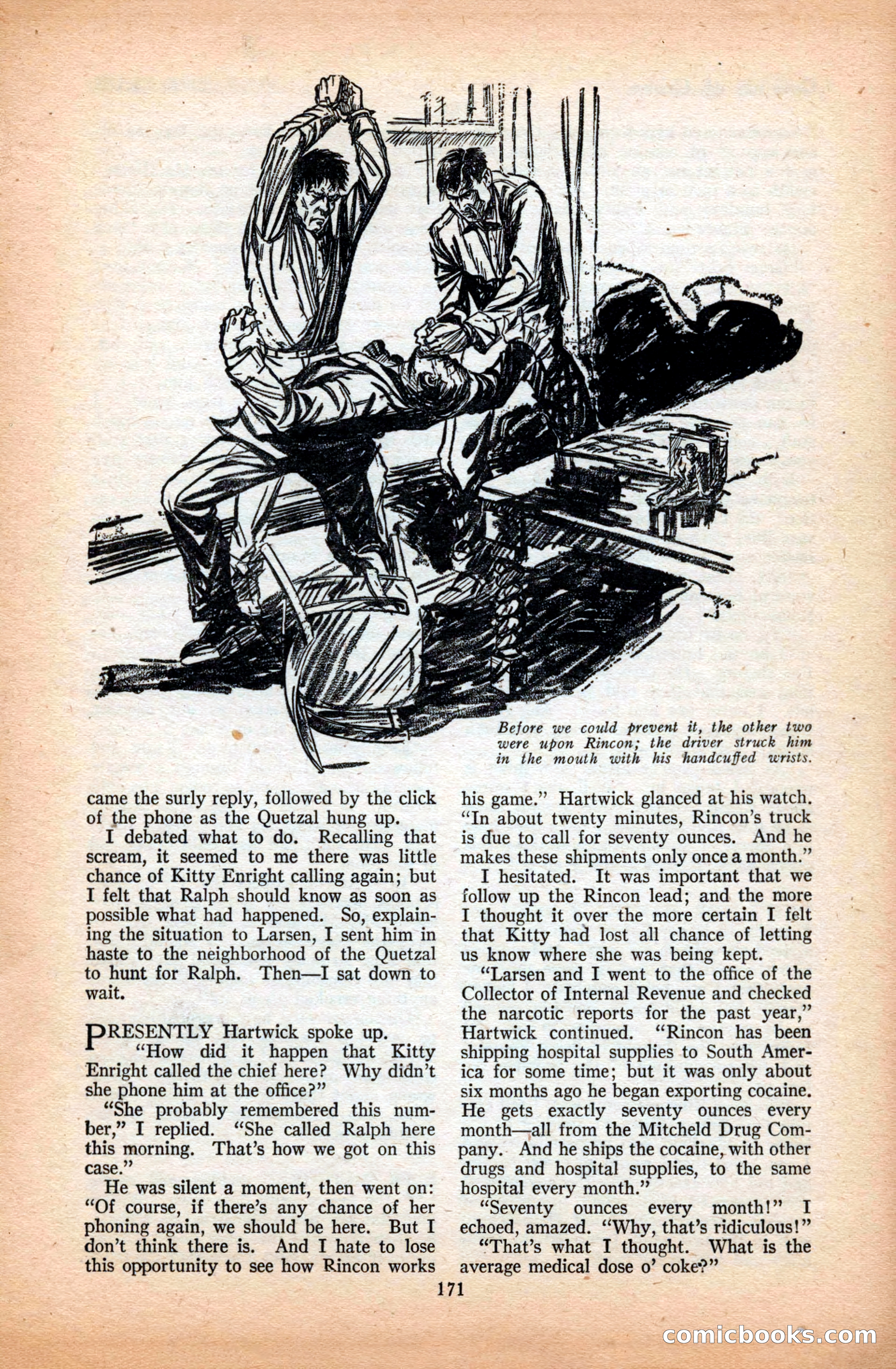The Illustrated Blue Book Magazine, March 1928 — page 173 of 204