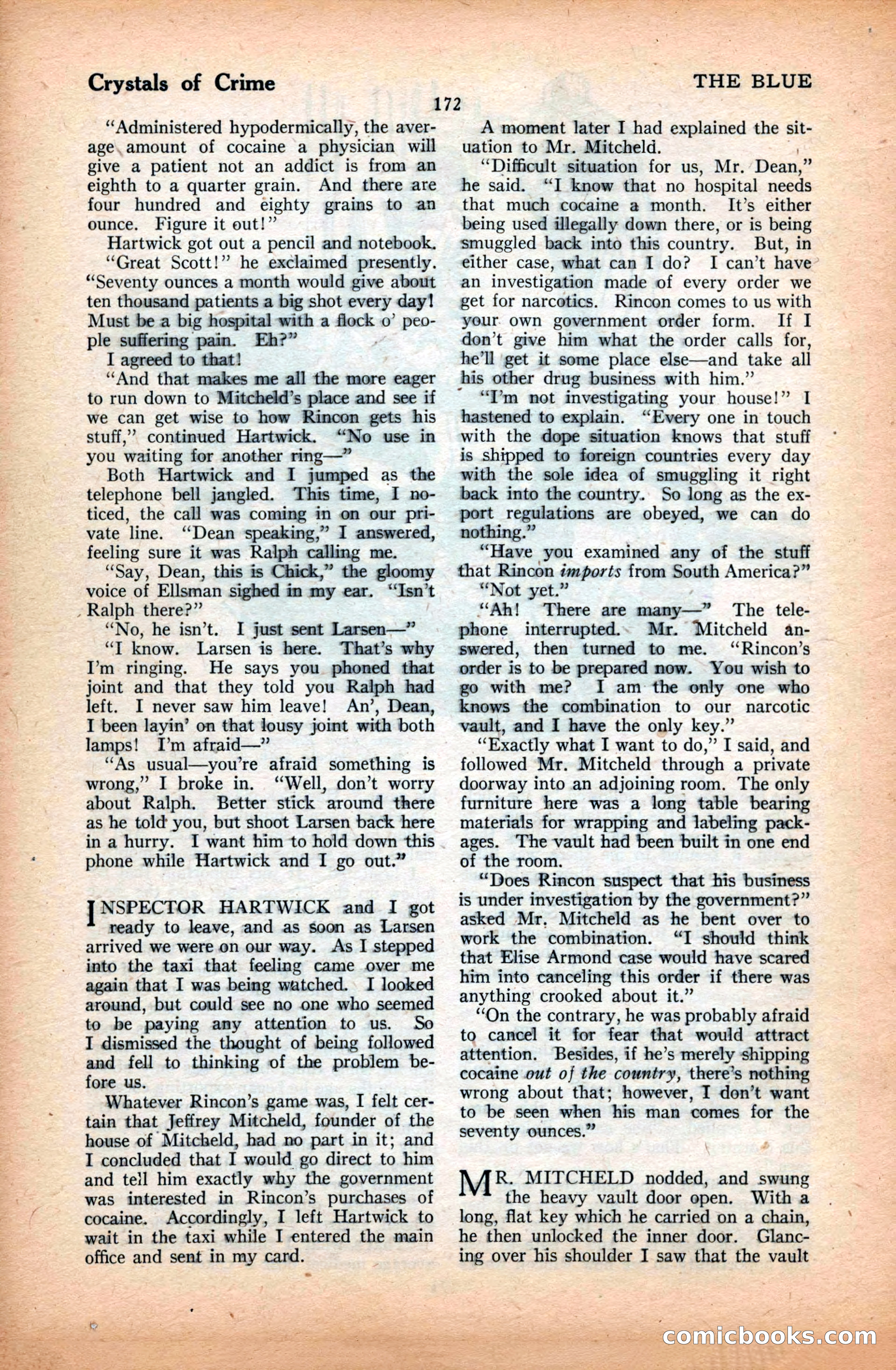 The Illustrated Blue Book Magazine, March 1928 — page 174 of 204