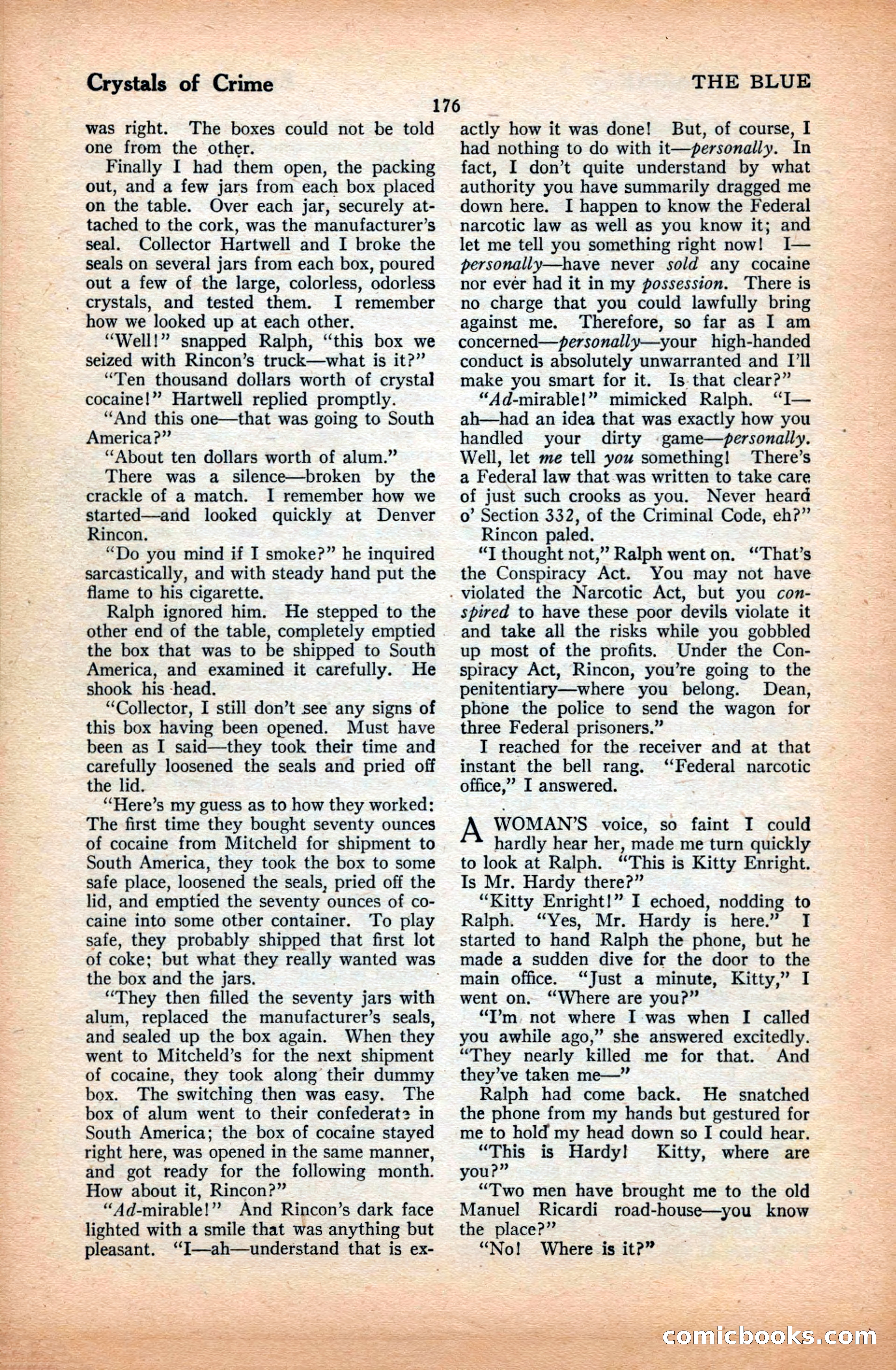 The Illustrated Blue Book Magazine, March 1928 — page 178 of 204