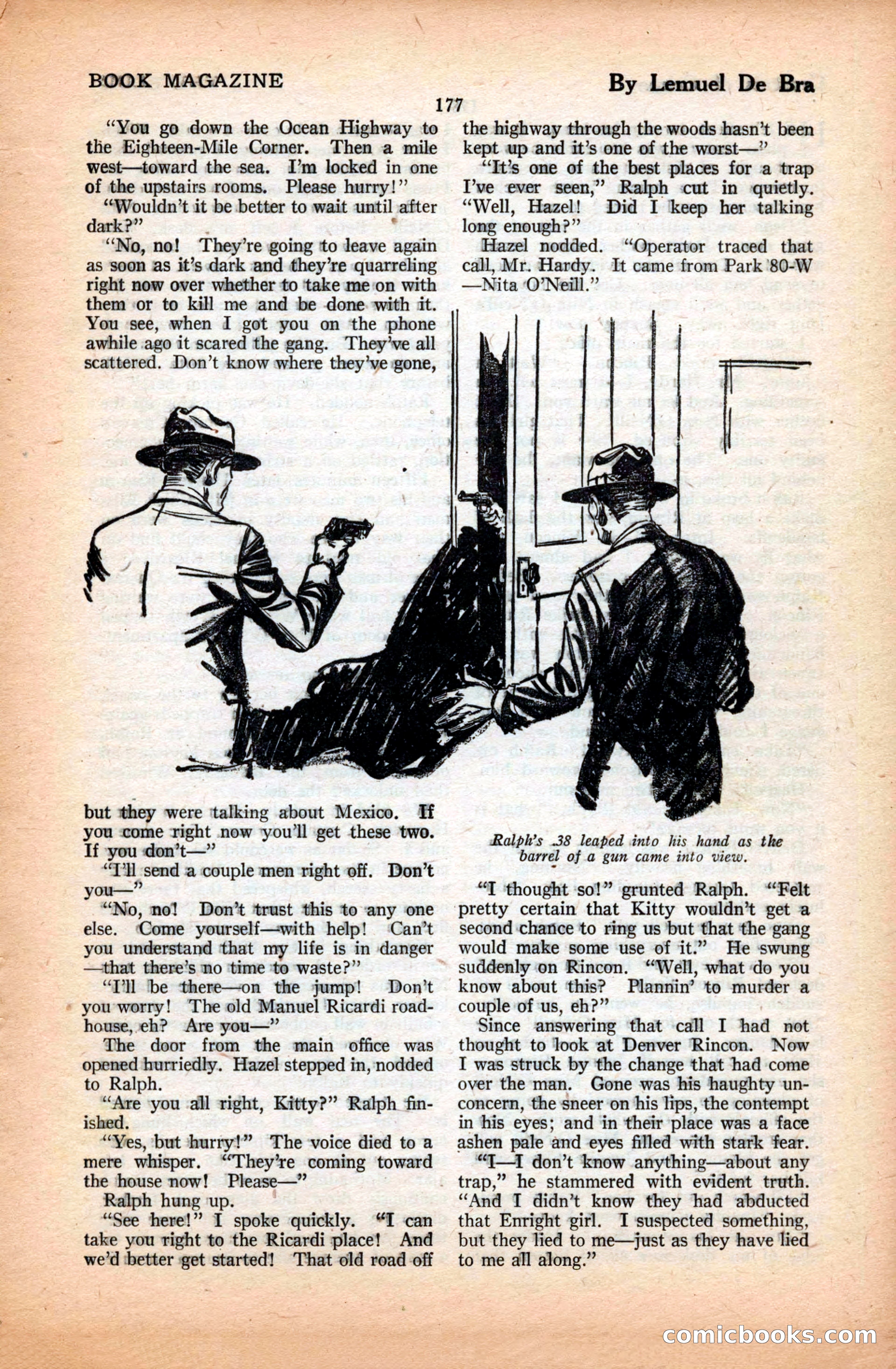 The Illustrated Blue Book Magazine, March 1928 — page 179 of 204