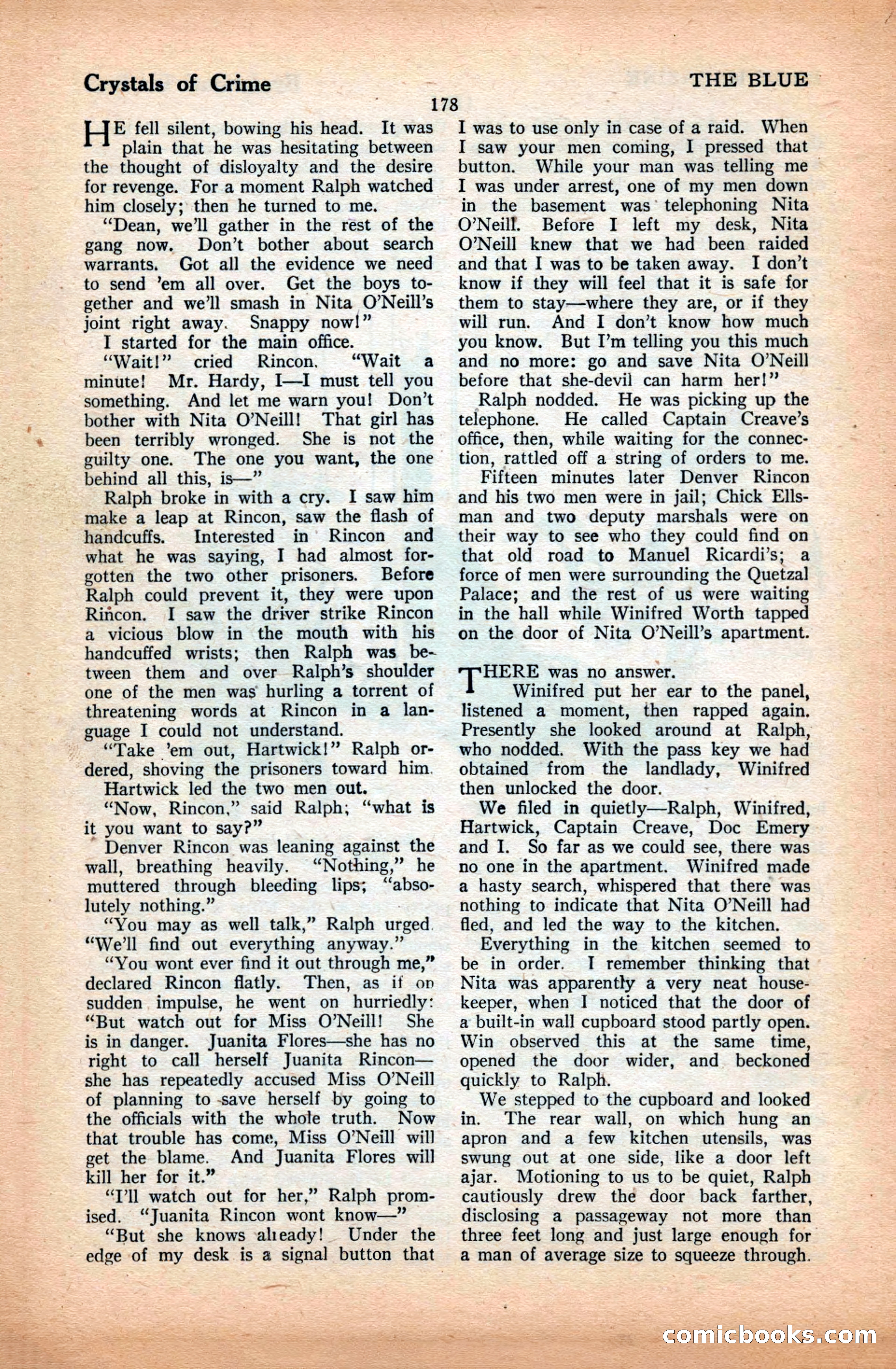 The Illustrated Blue Book Magazine, March 1928 — page 180 of 204