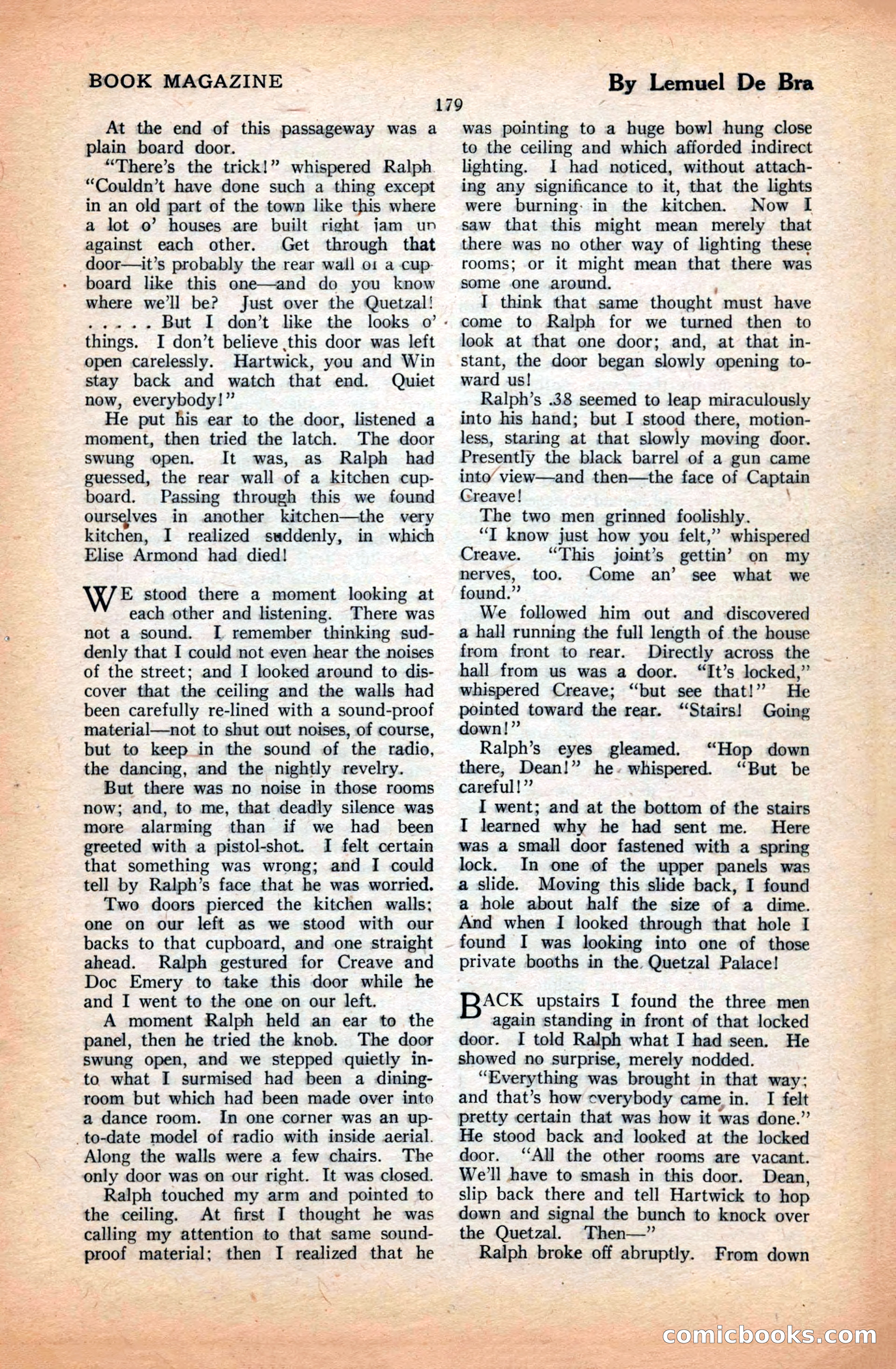 The Illustrated Blue Book Magazine, March 1928 — page 181 of 204