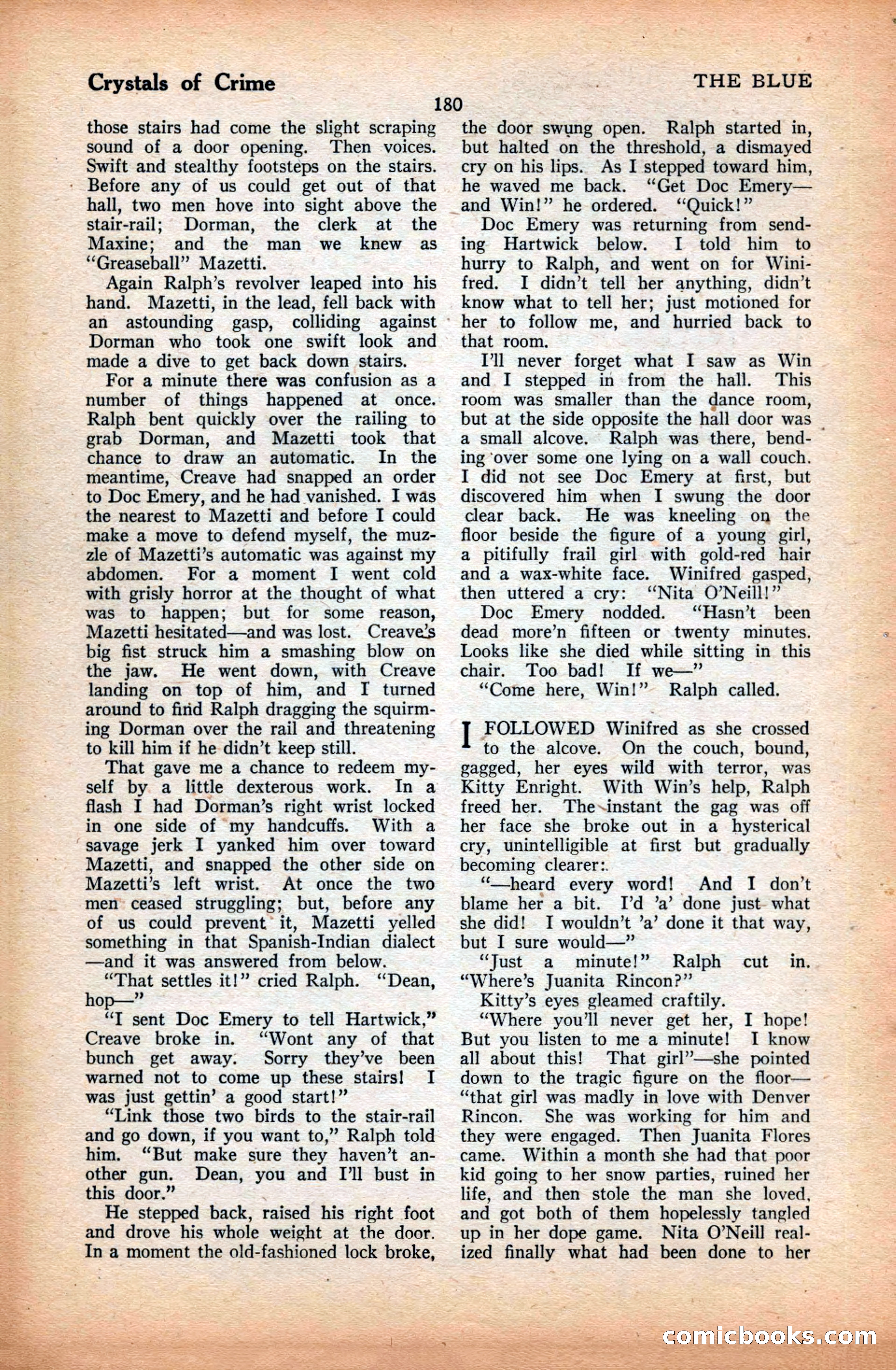The Illustrated Blue Book Magazine, March 1928 — page 182 of 204