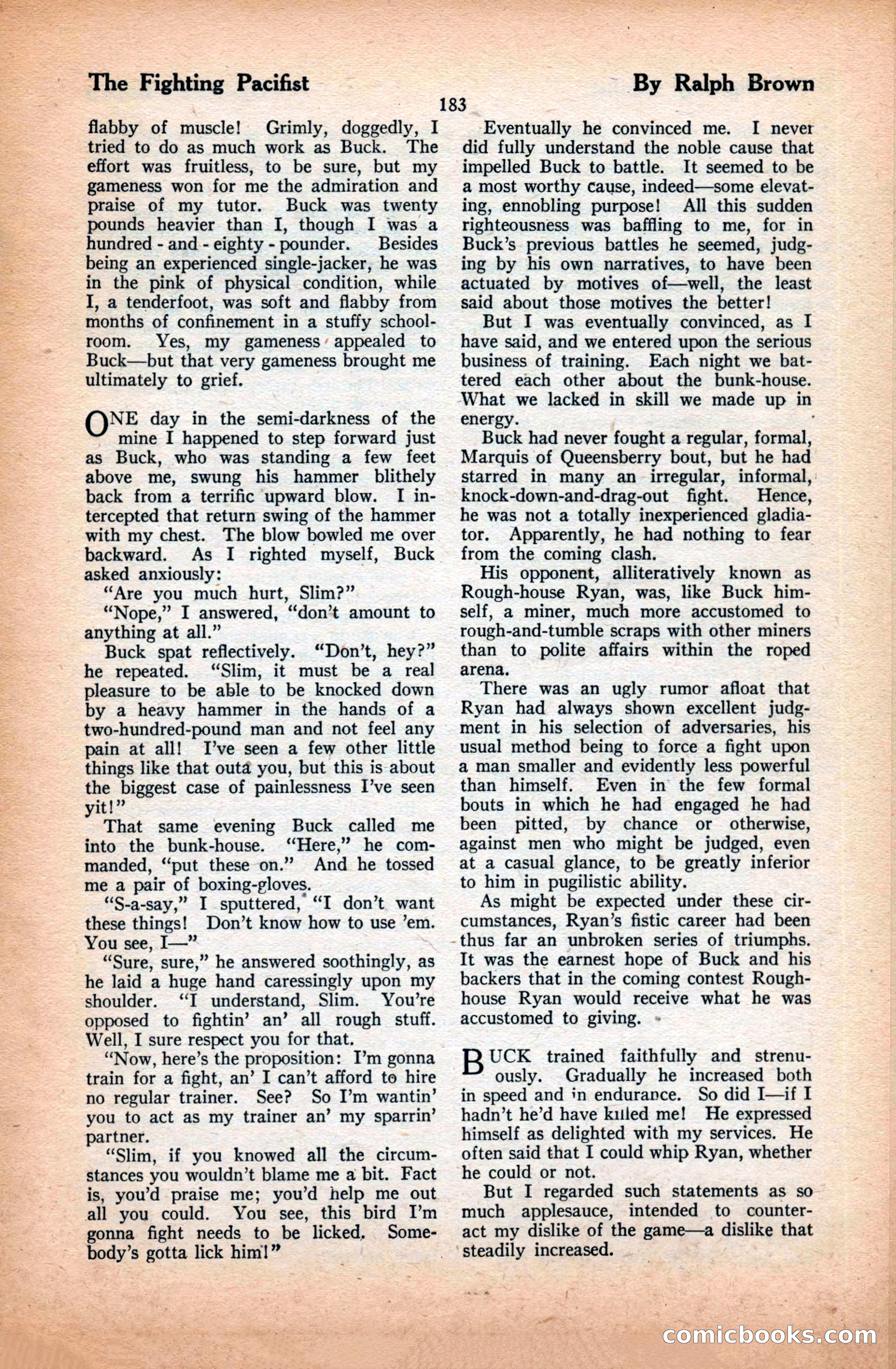 The Illustrated Blue Book Magazine, March 1928 — page 185 of 204