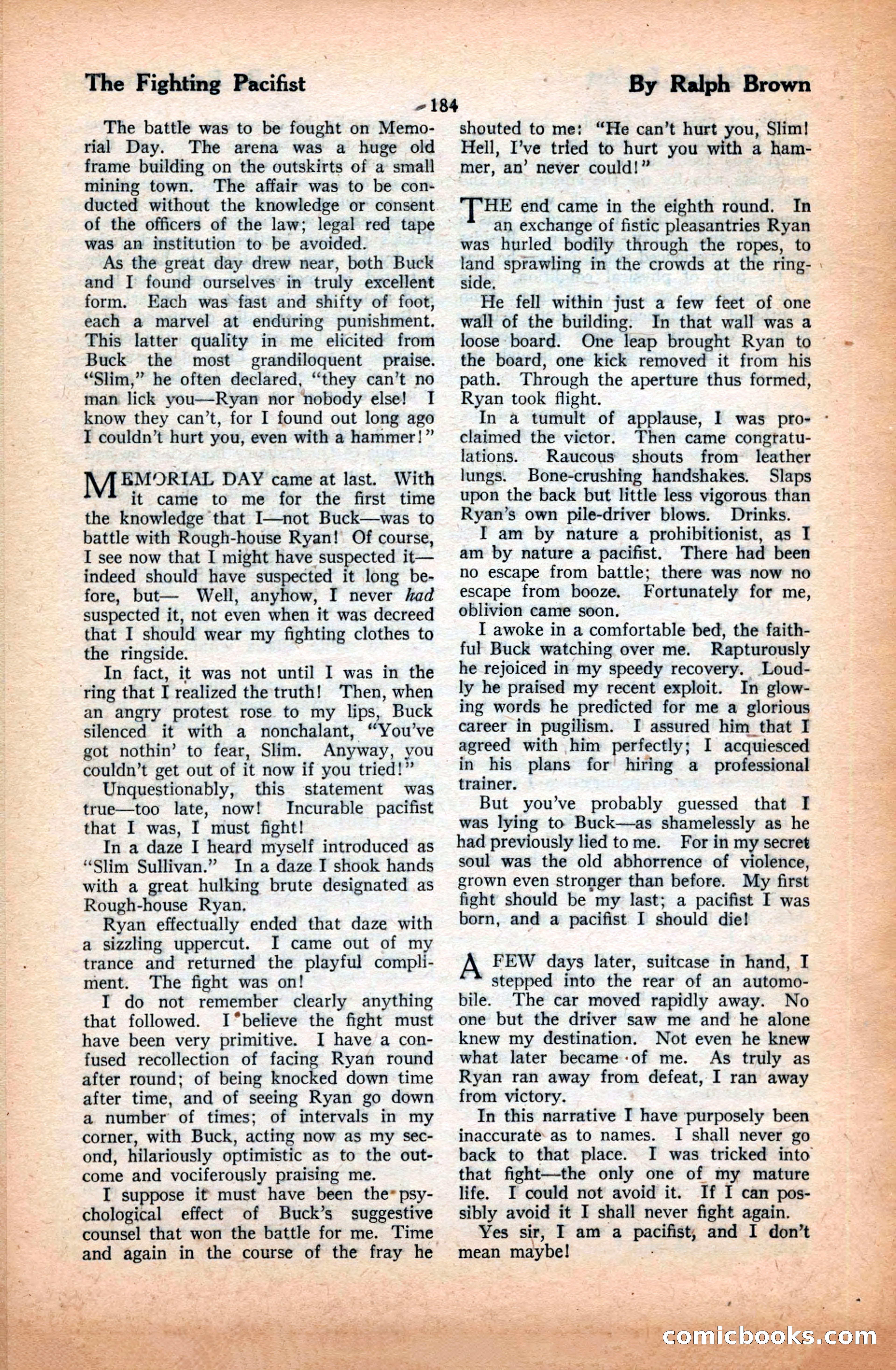 The Illustrated Blue Book Magazine, March 1928 — page 186 of 204