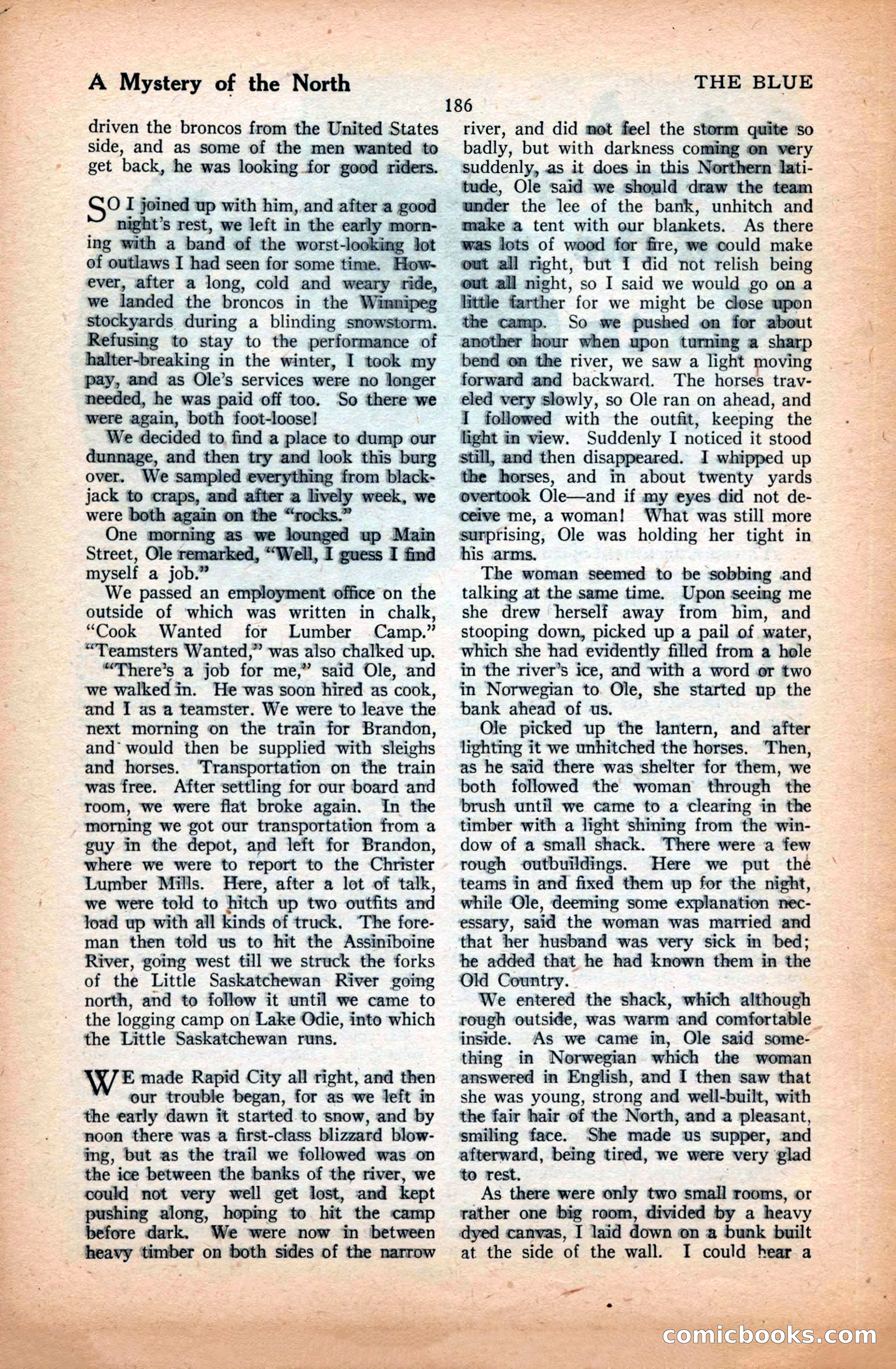 The Illustrated Blue Book Magazine, March 1928 — page 188 of 204
