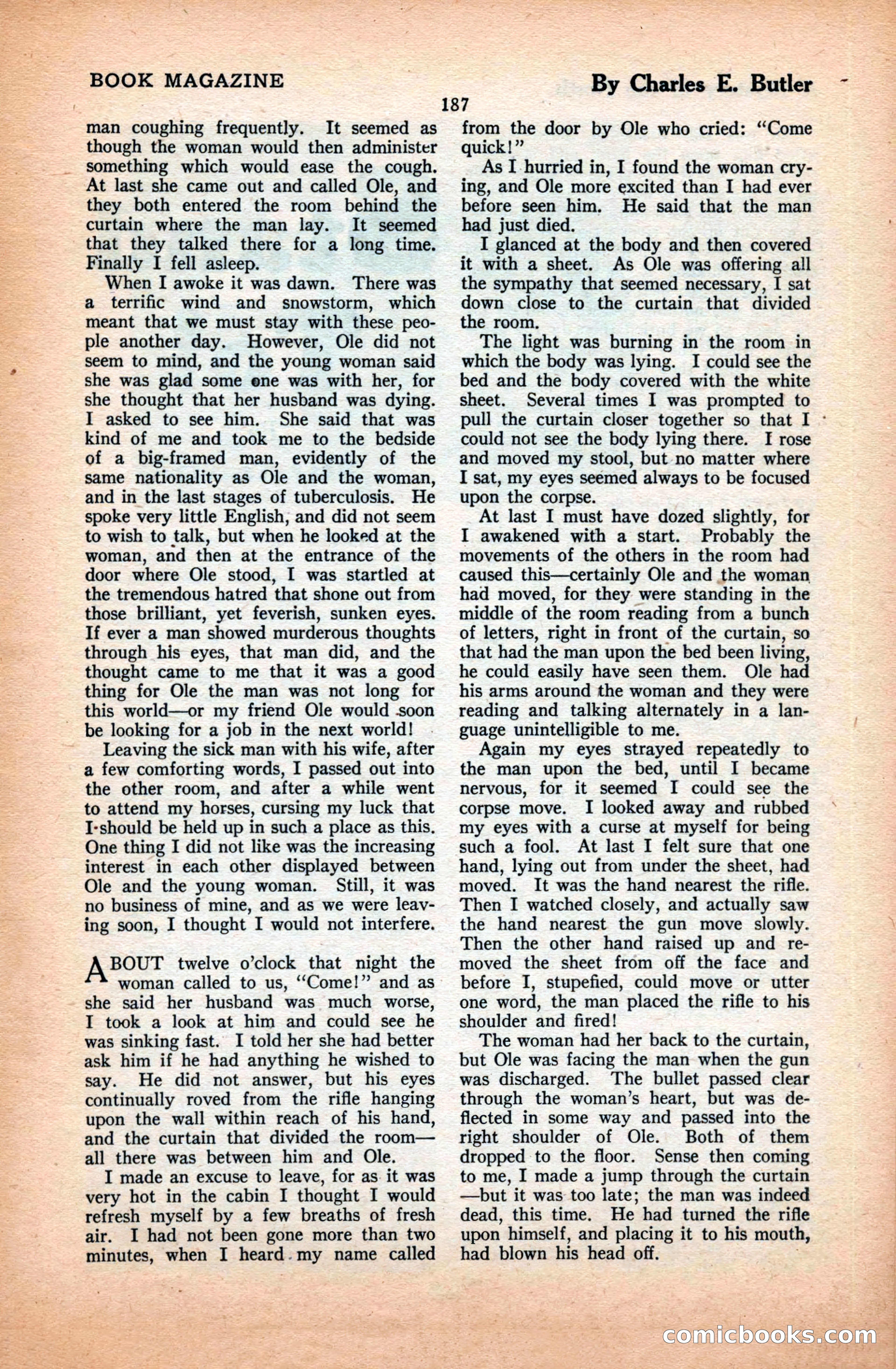 The Illustrated Blue Book Magazine, March 1928 — page 189 of 204