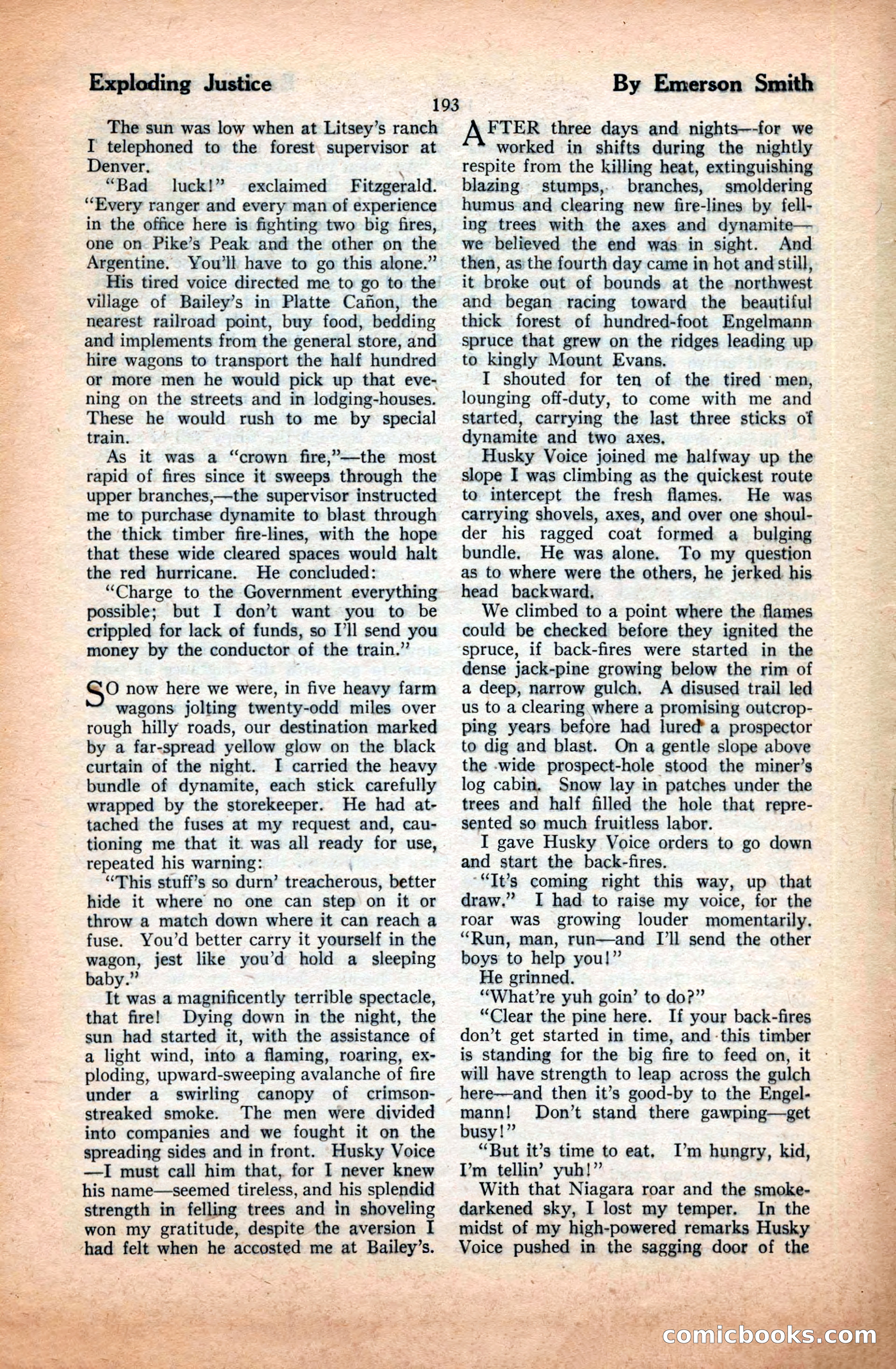 The Illustrated Blue Book Magazine, March 1928 — page 195 of 204