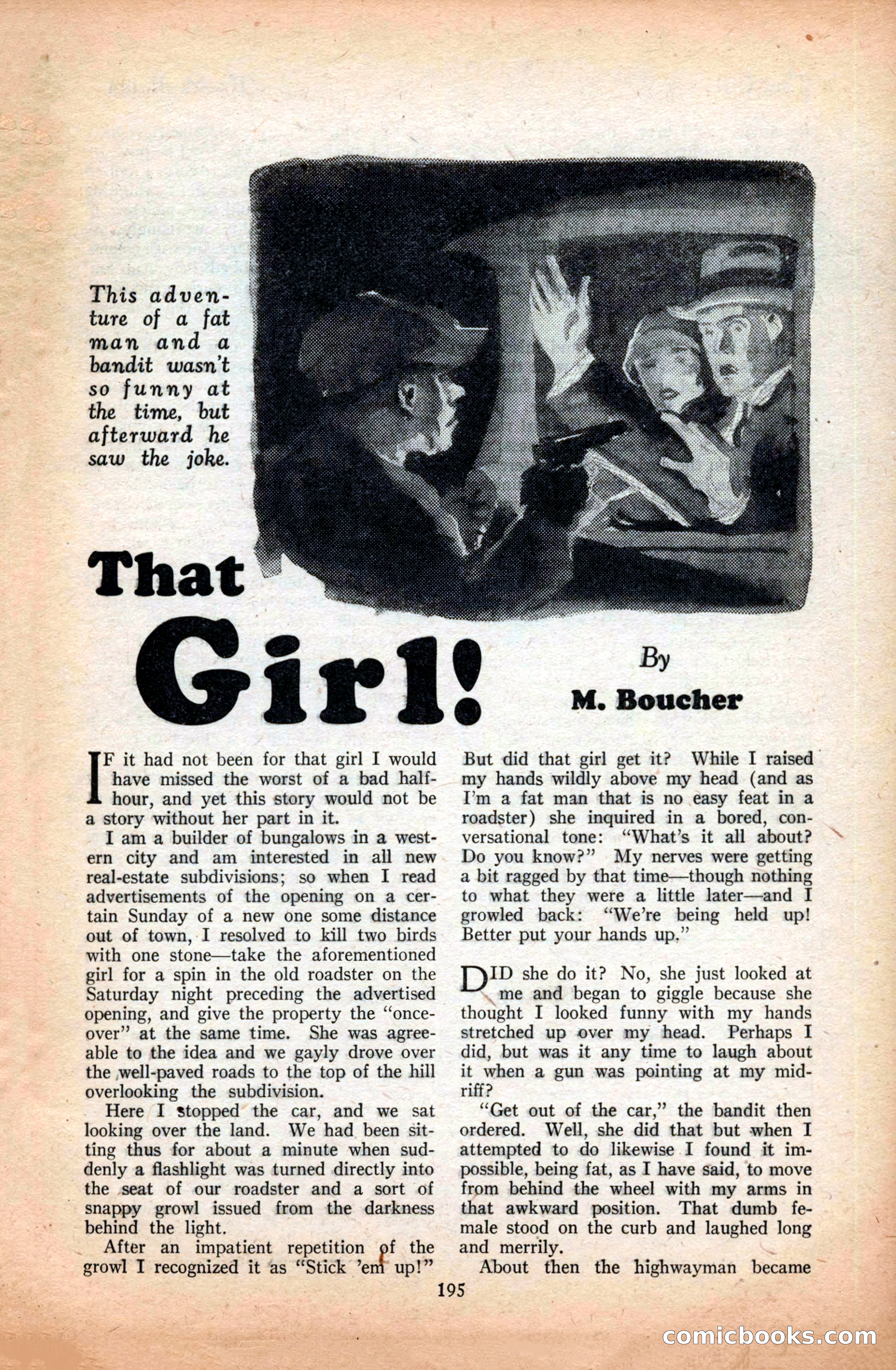 The Illustrated Blue Book Magazine, March 1928 — page 197 of 204