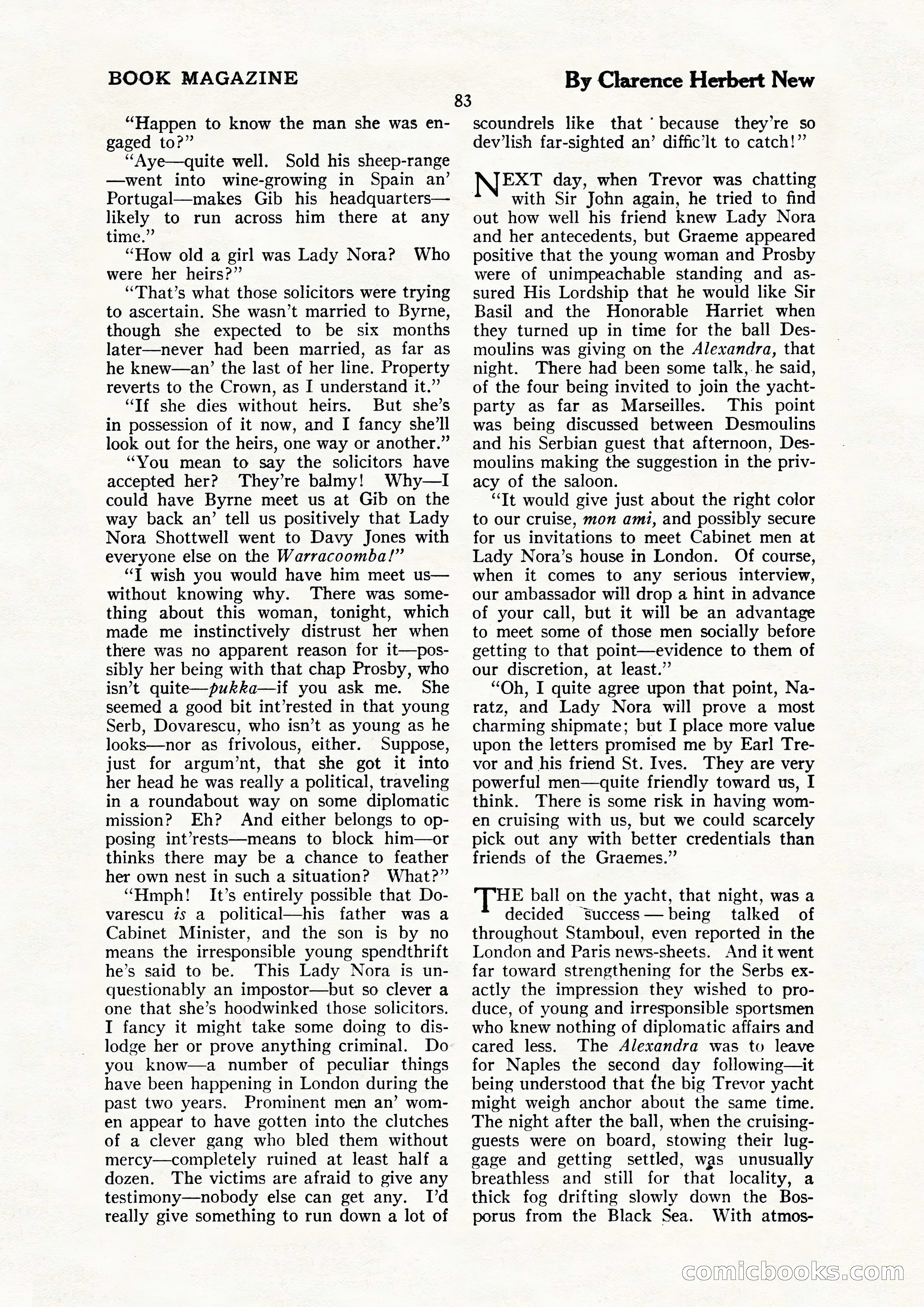 The Illustrated Blue Book Magazine — page 85 of 204