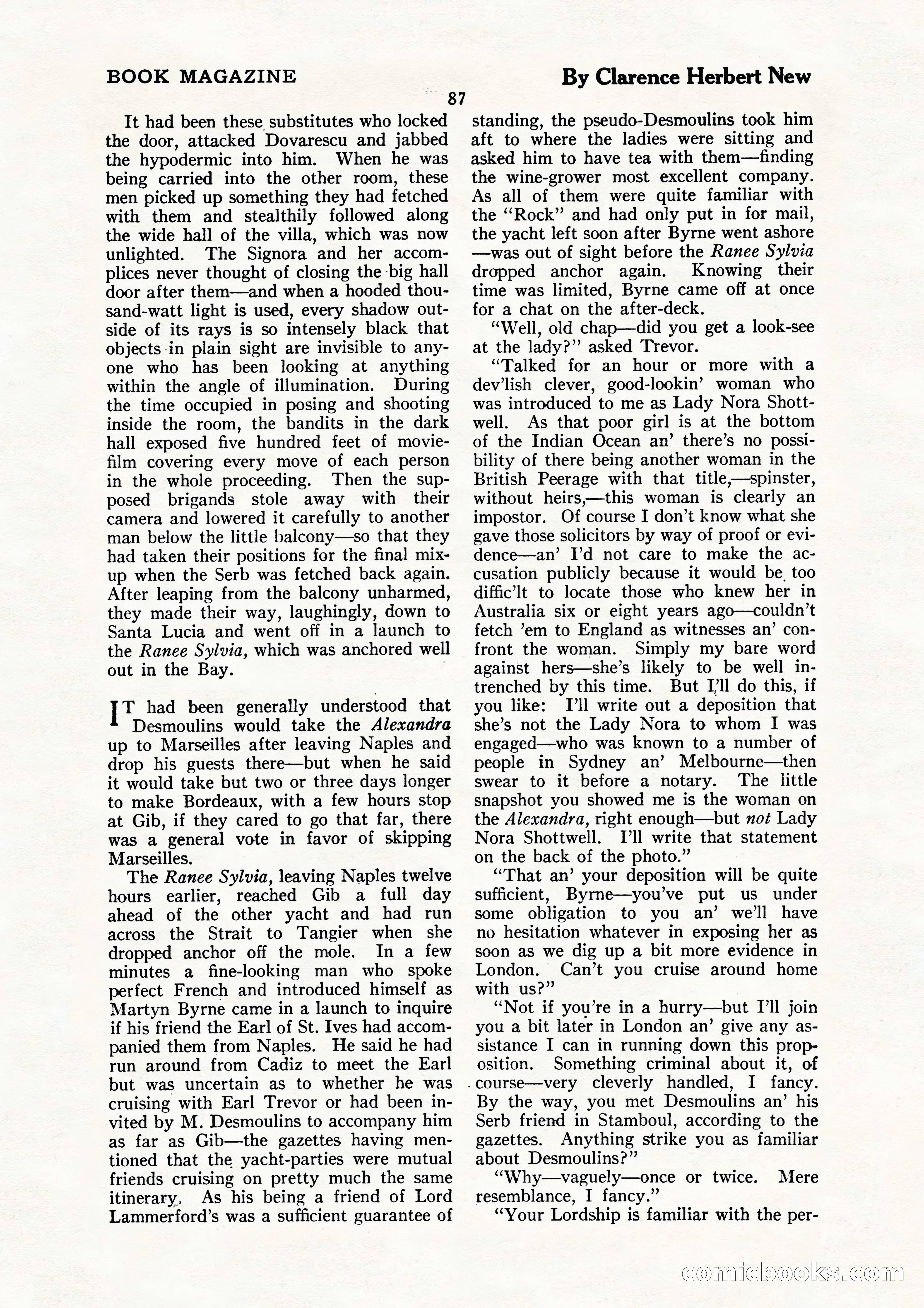The Illustrated Blue Book Magazine — page 89 of 204