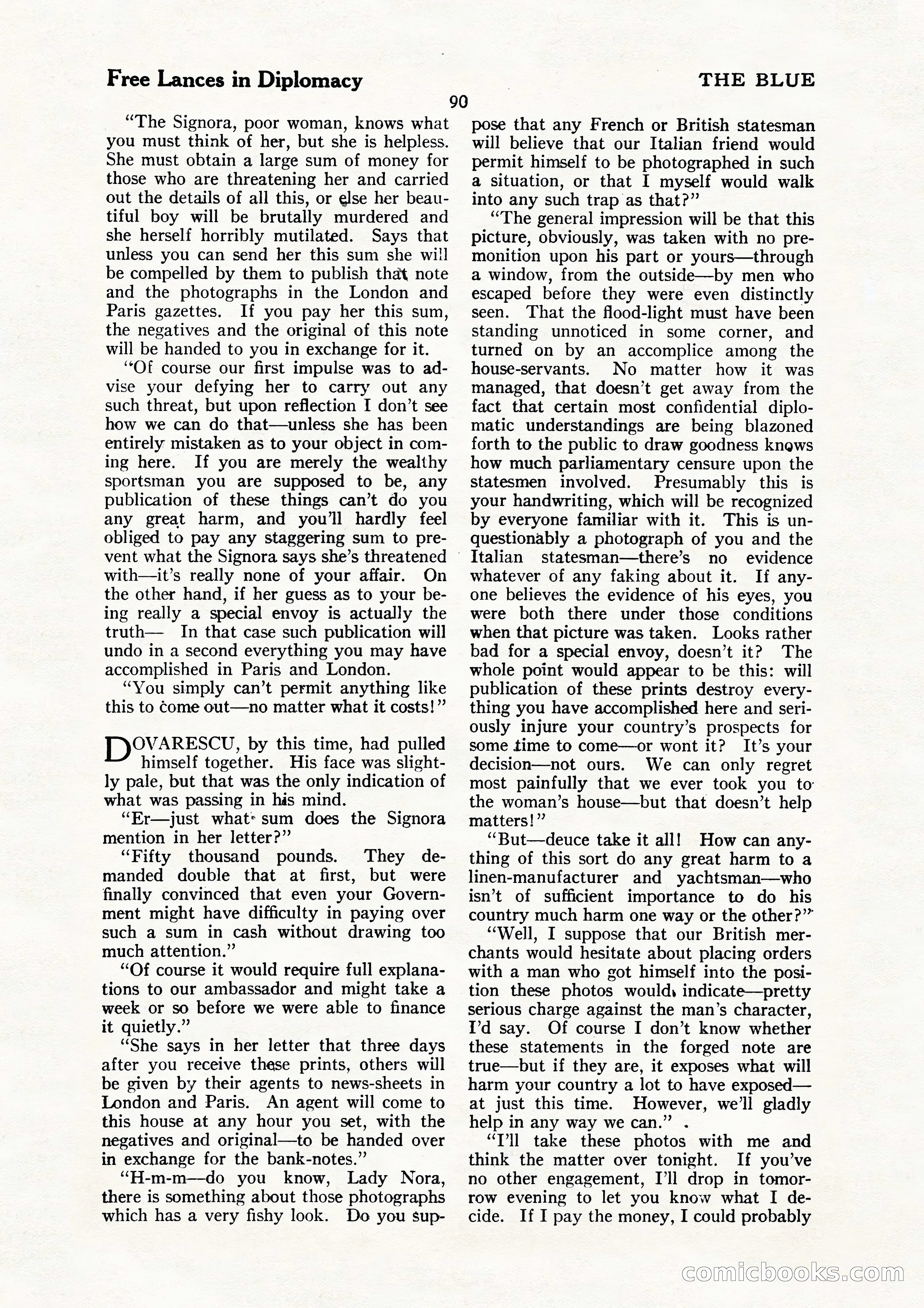 The Illustrated Blue Book Magazine — page 92 of 204
