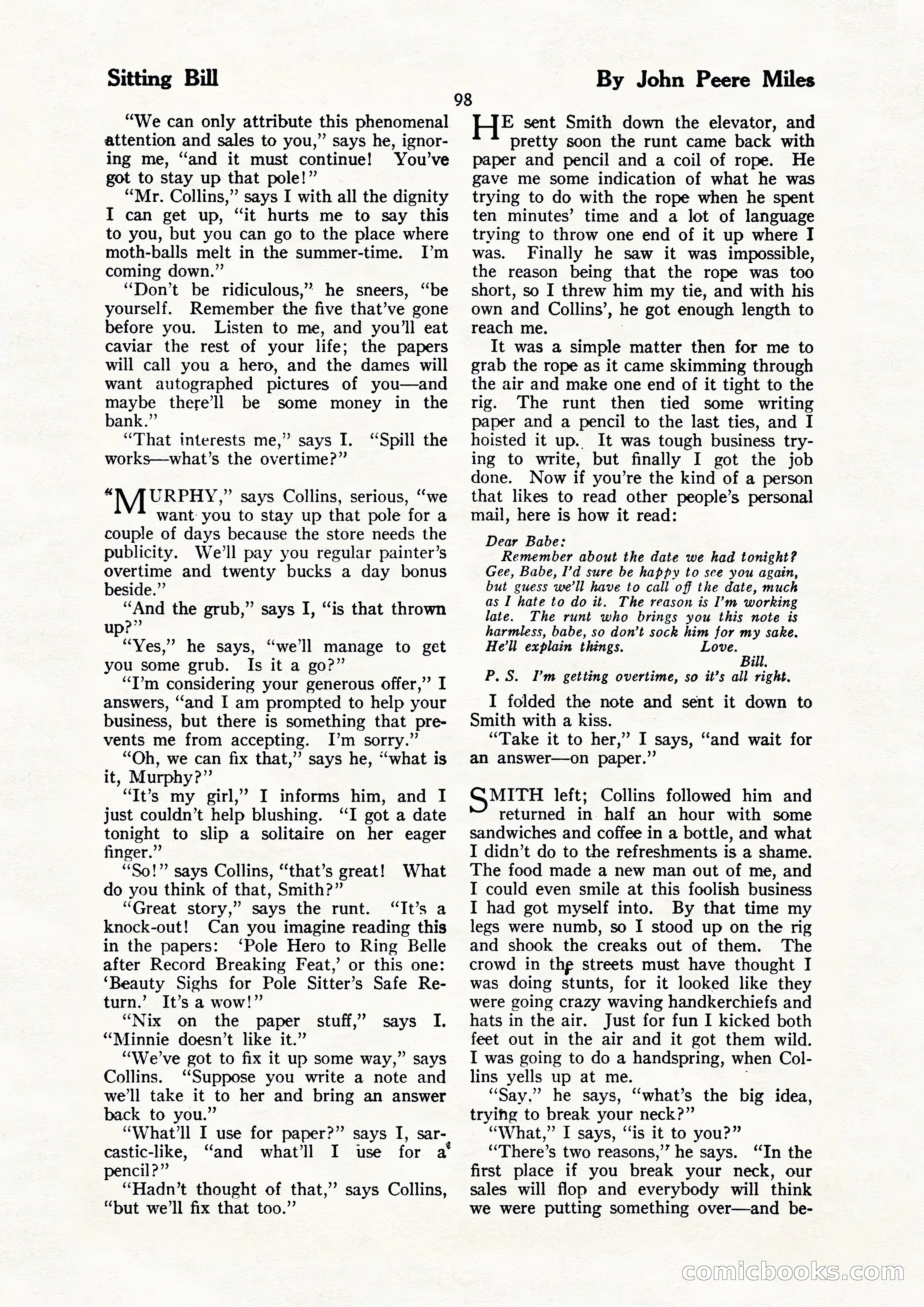 The Illustrated Blue Book Magazine — page 100 of 204