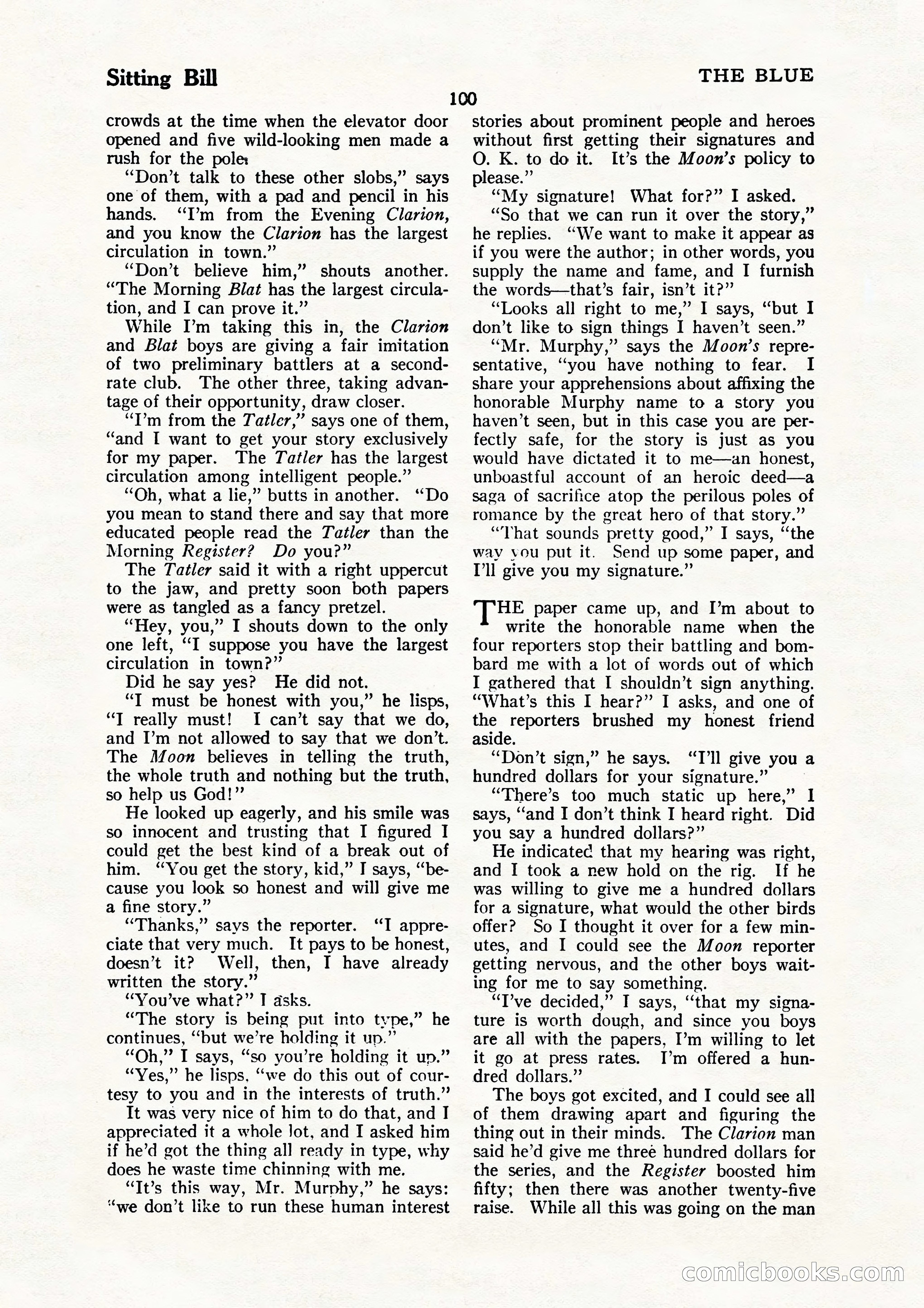 The Illustrated Blue Book Magazine — page 102 of 204