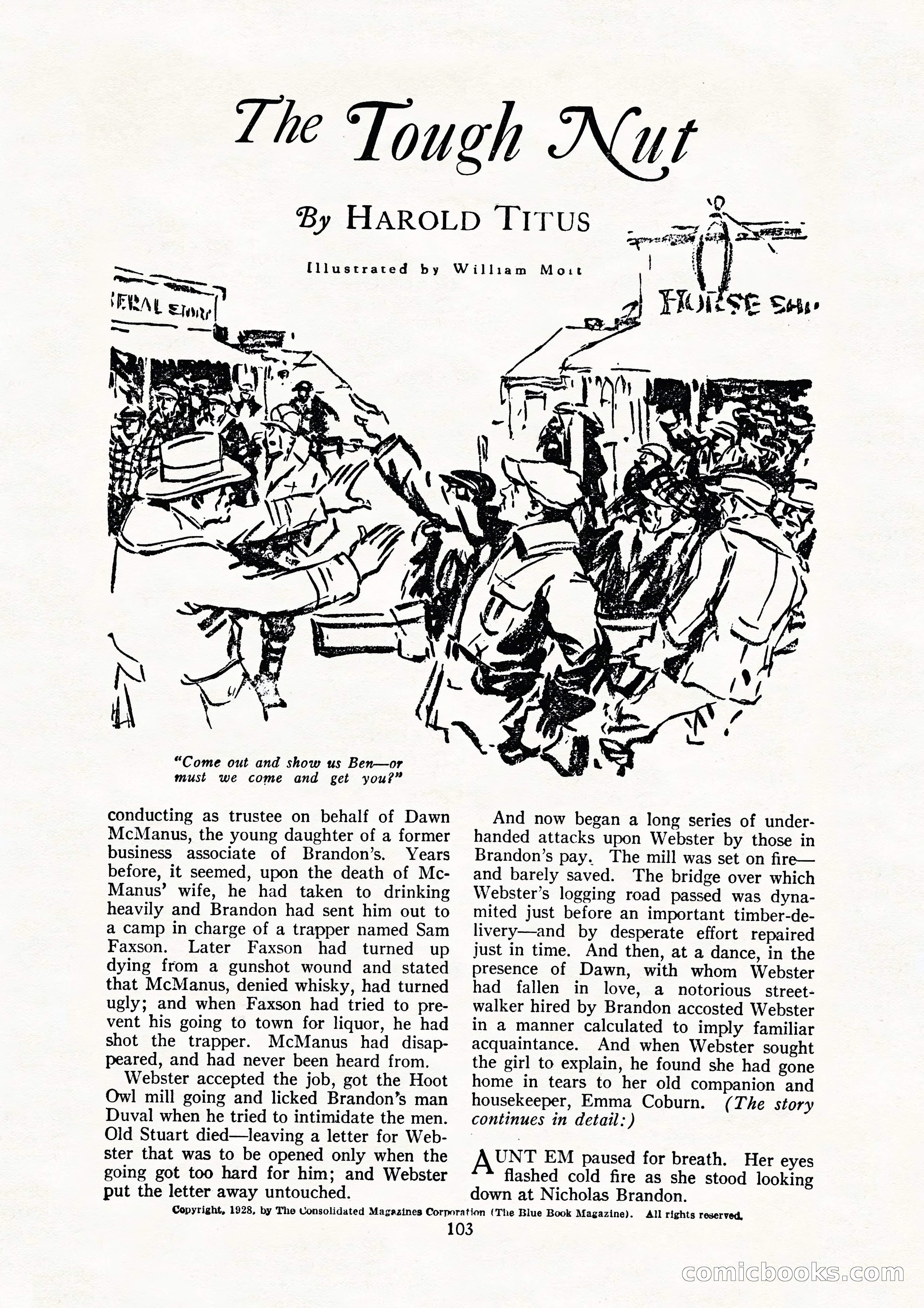 The Illustrated Blue Book Magazine — page 105 of 204