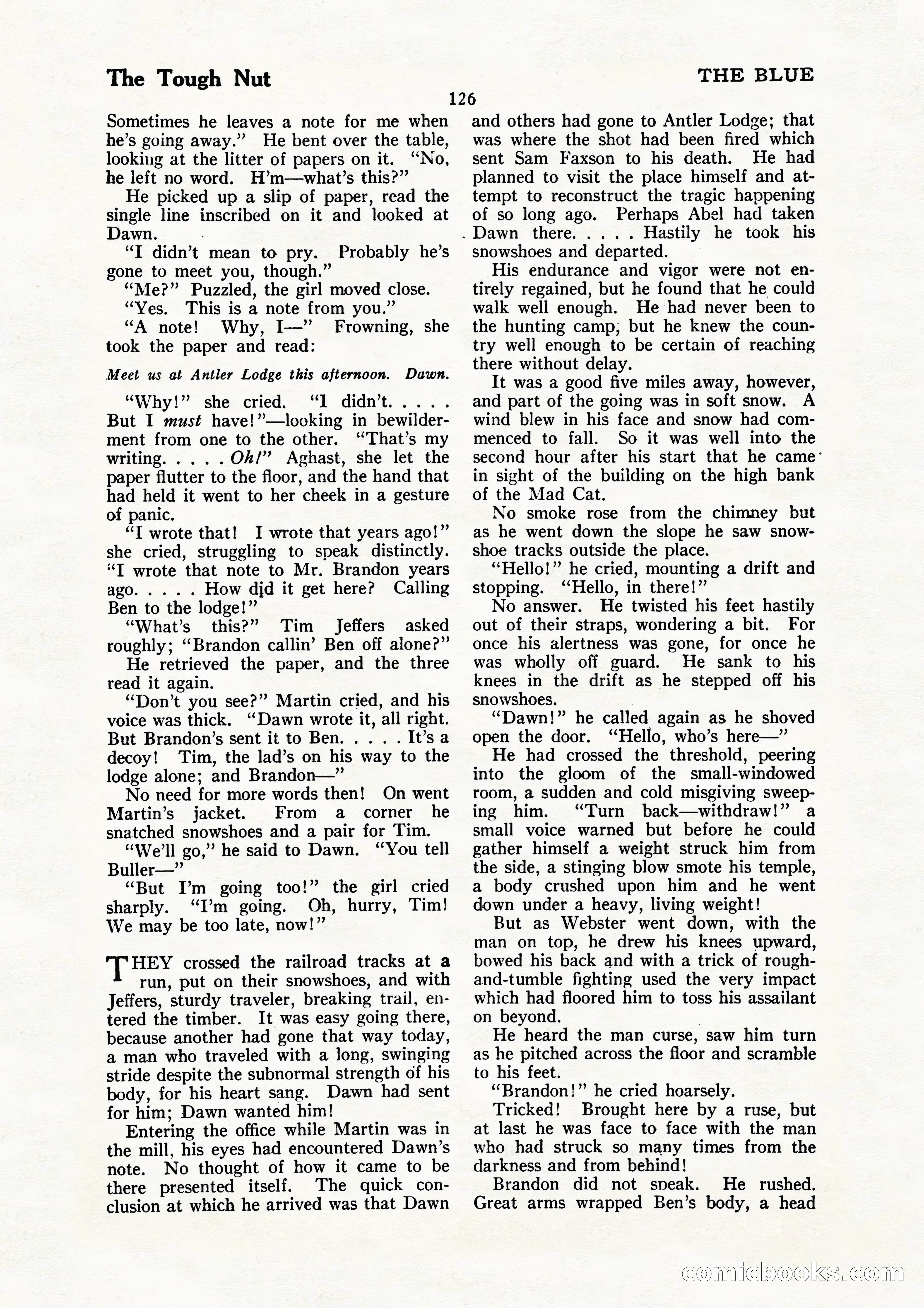 The Illustrated Blue Book Magazine — page 128 of 204