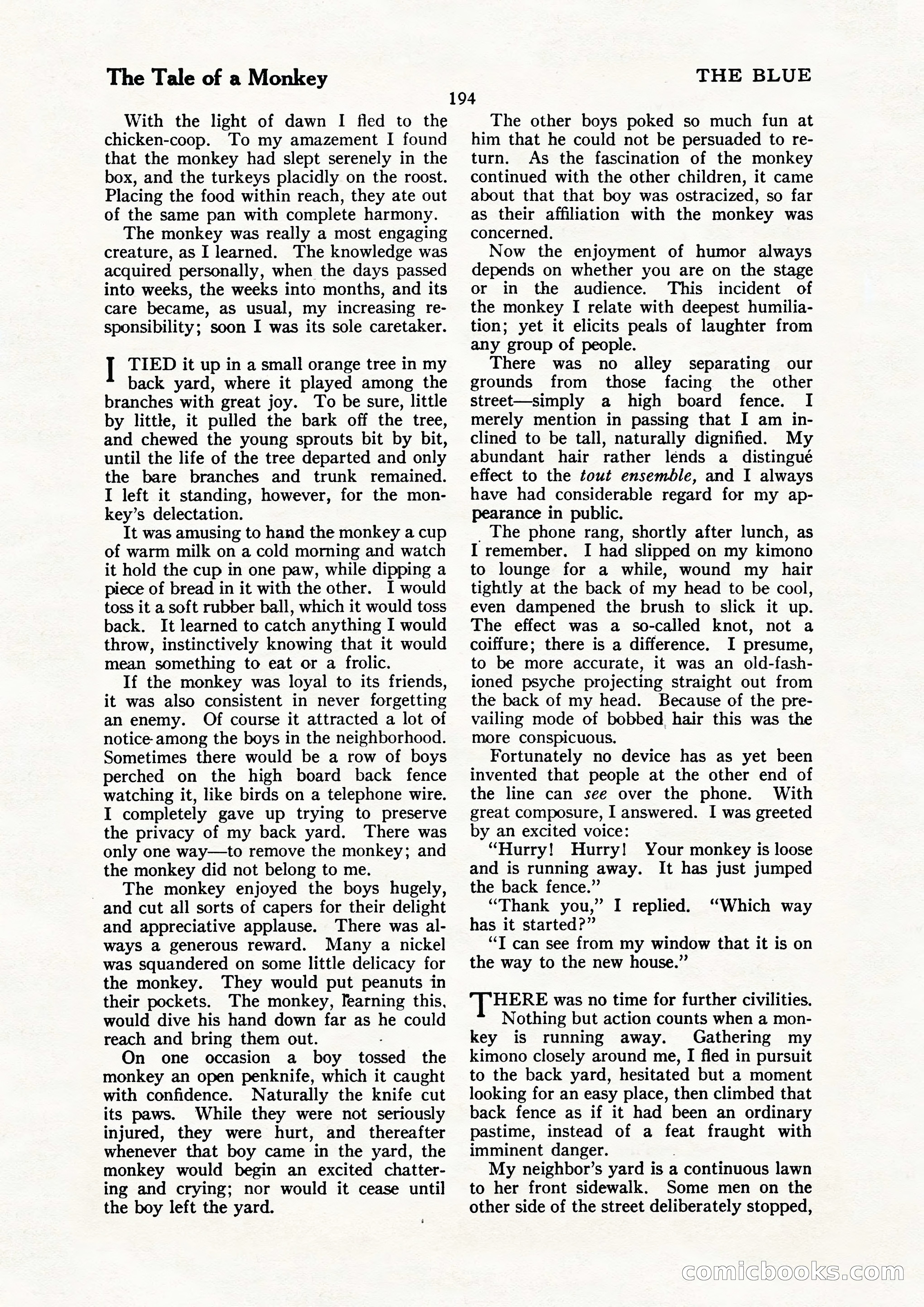 The Illustrated Blue Book Magazine — page 196 of 204