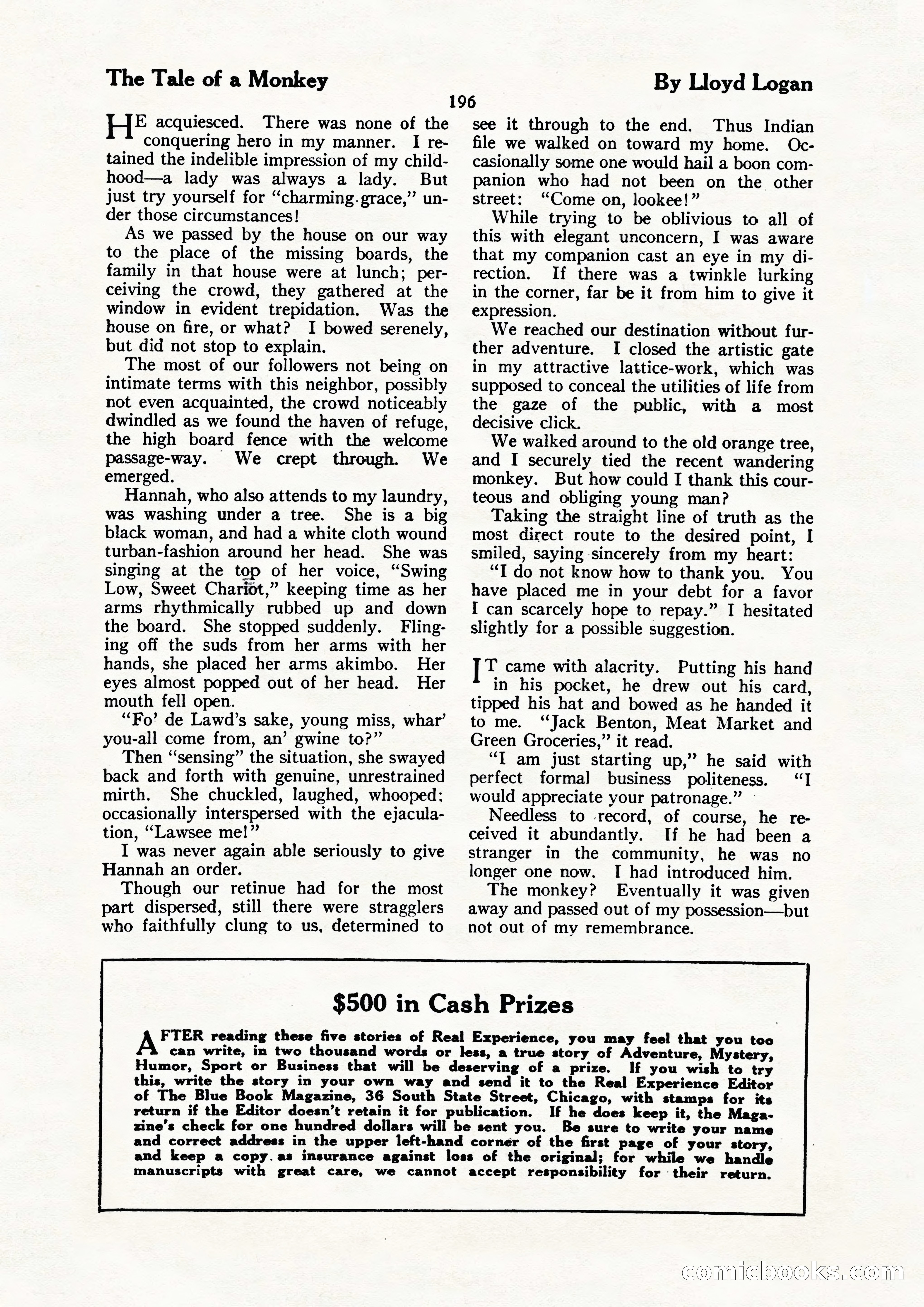 The Illustrated Blue Book Magazine — page 198 of 204