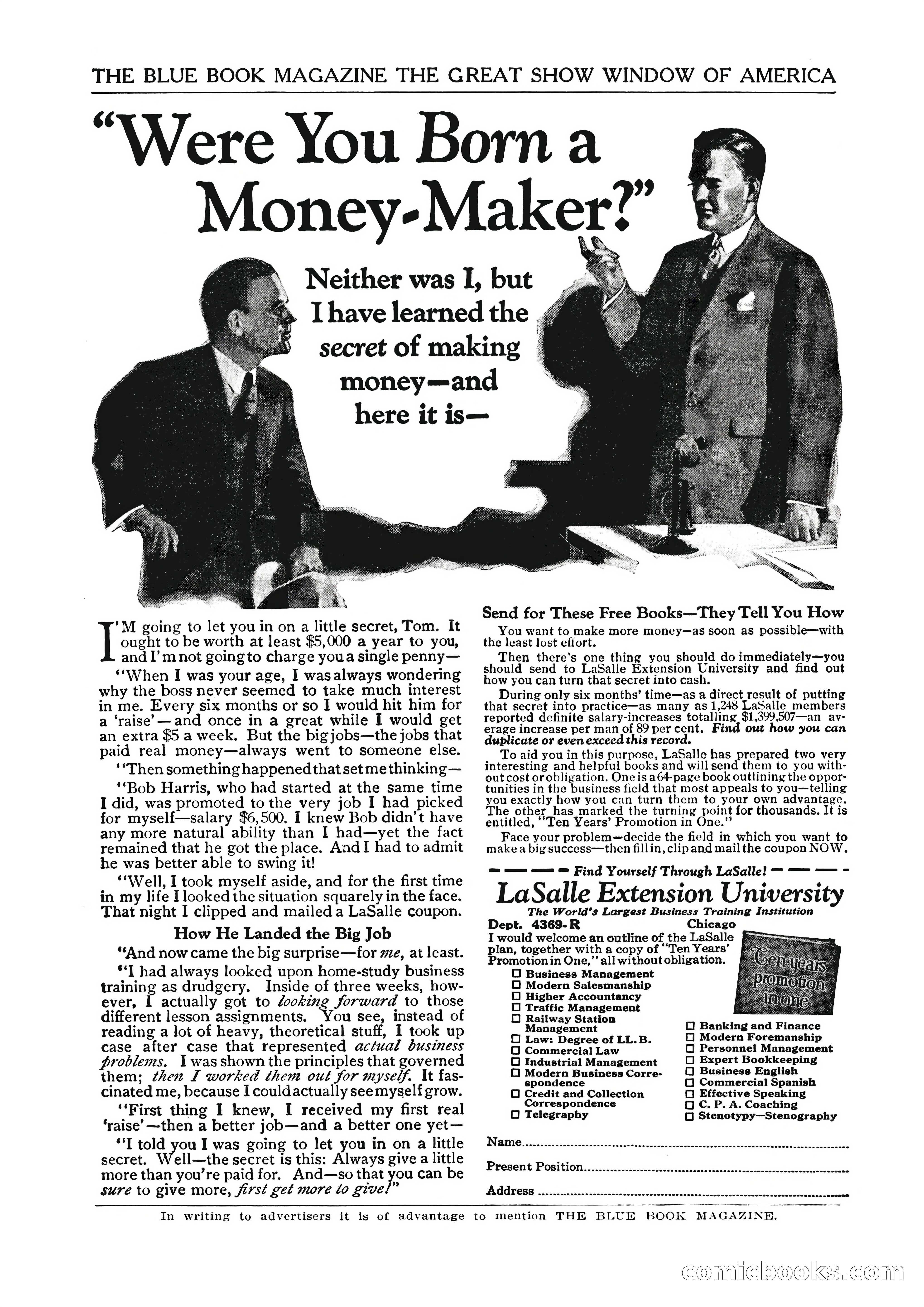 The Illustrated Blue Book Magazine — page 199 of 204