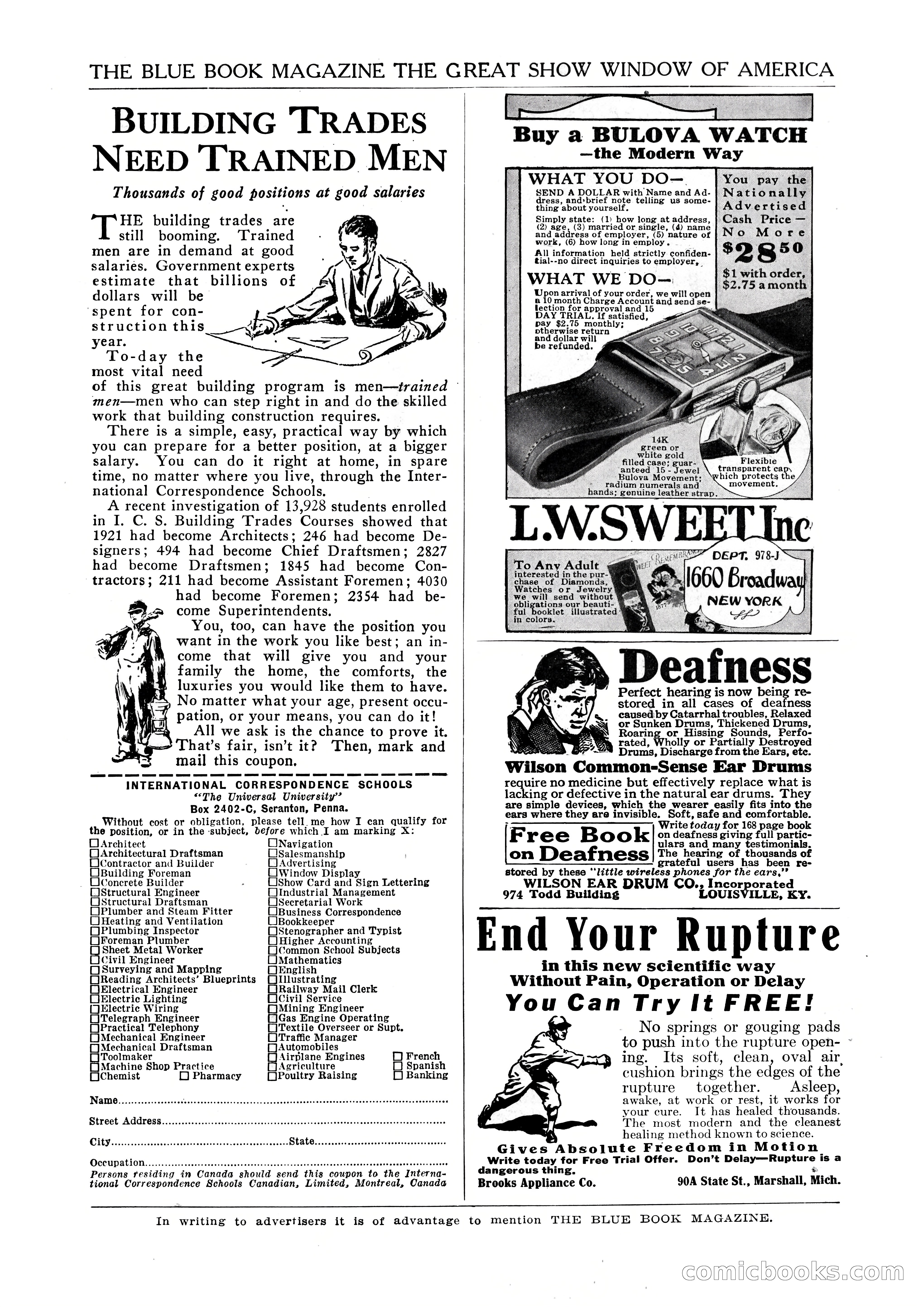 The Illustrated Blue Book Magazine — page 202 of 204