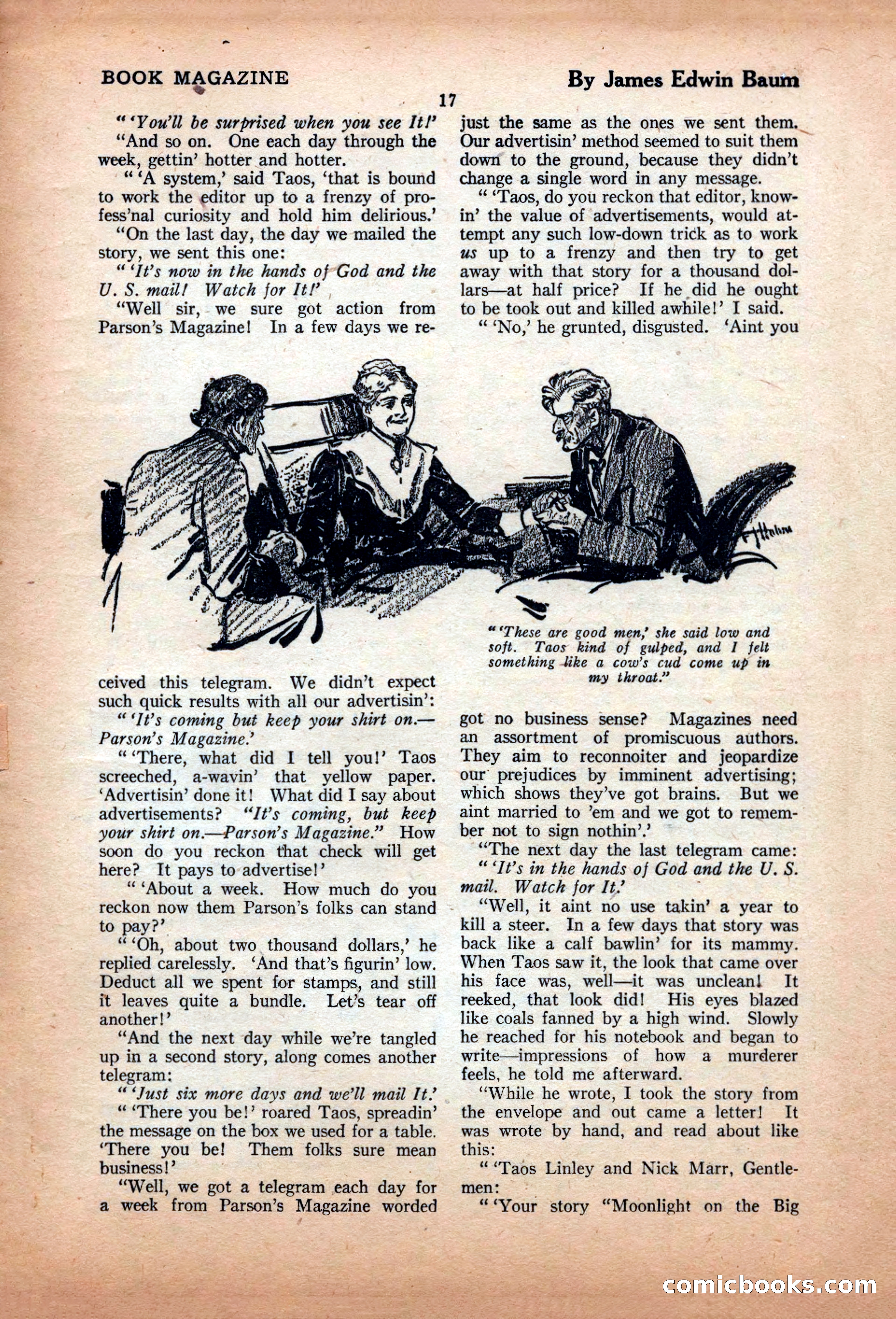 The Illustrated Blue Book Magazine, June 1928 — page 19 of 204
