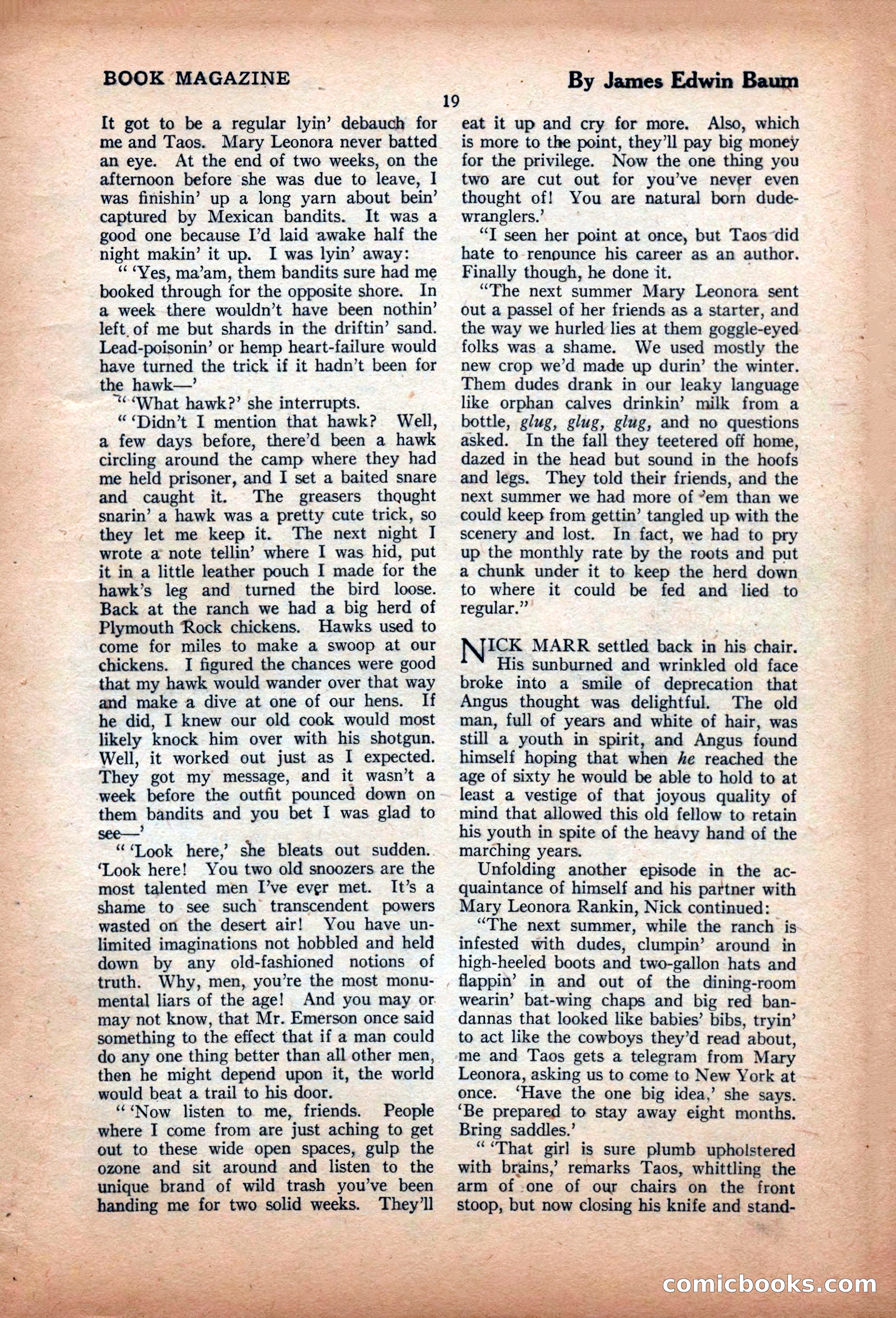 The Illustrated Blue Book Magazine, June 1928 — page 21 of 204