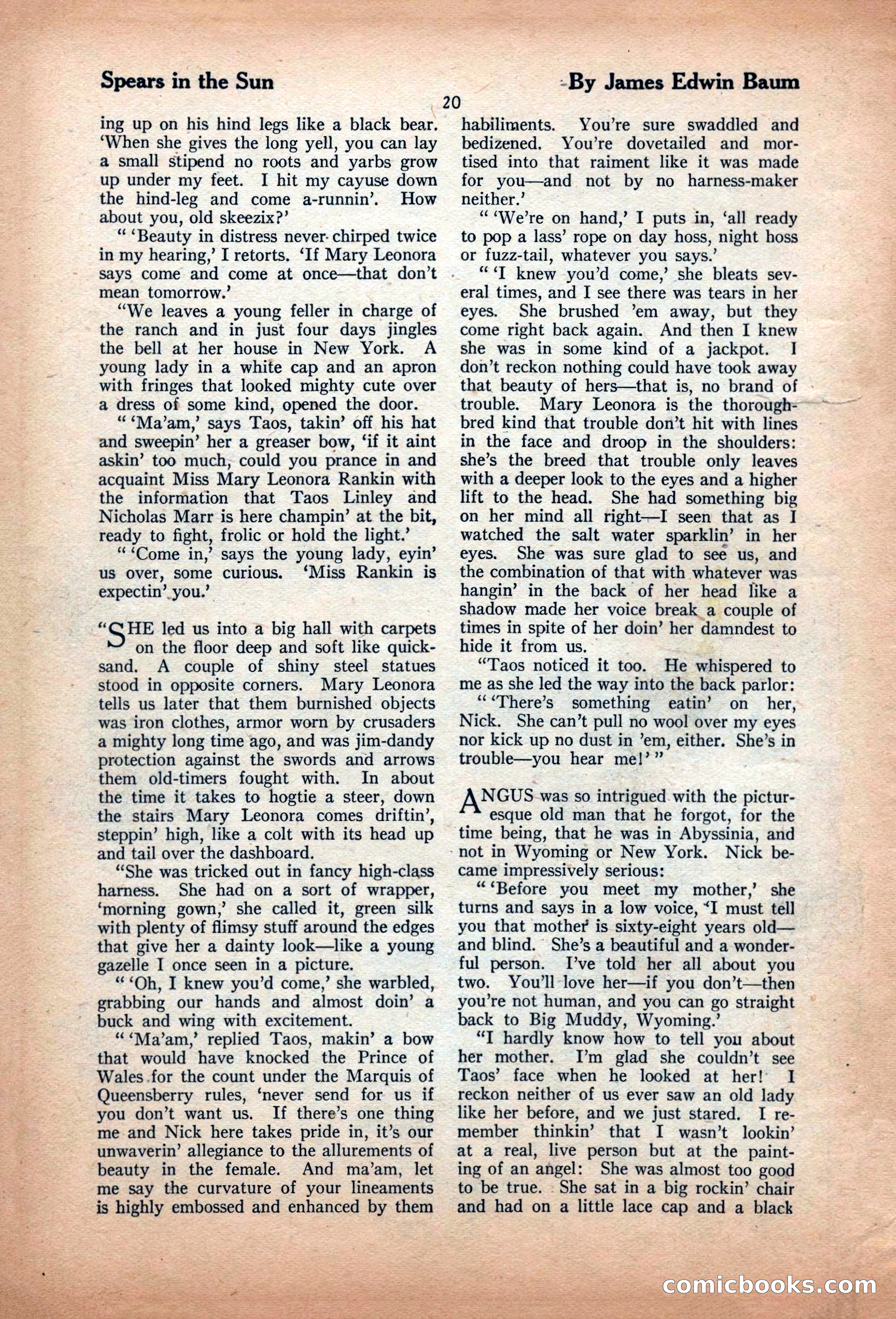 The Illustrated Blue Book Magazine, June 1928 — page 22 of 204