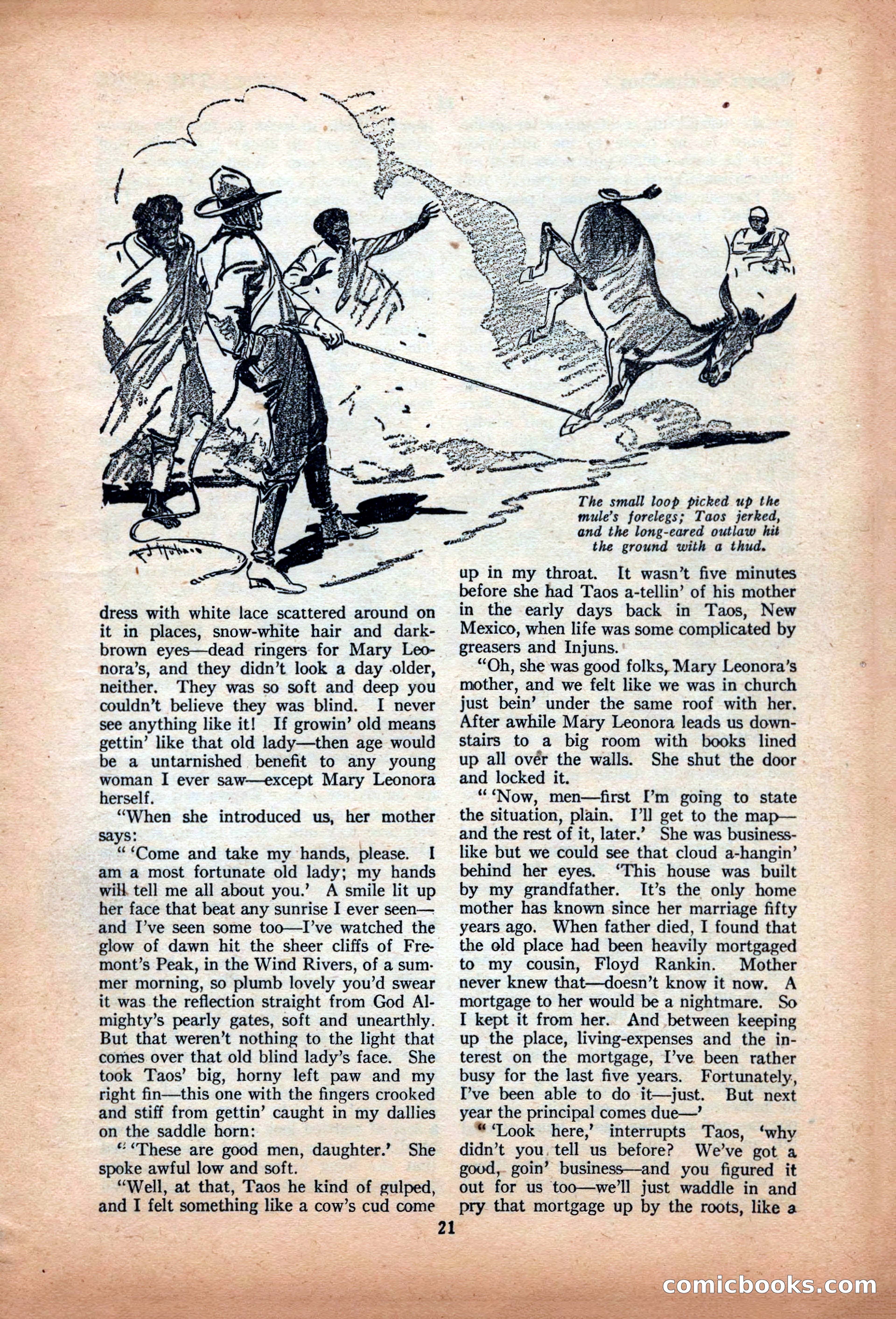 The Illustrated Blue Book Magazine, June 1928 — page 23 of 204